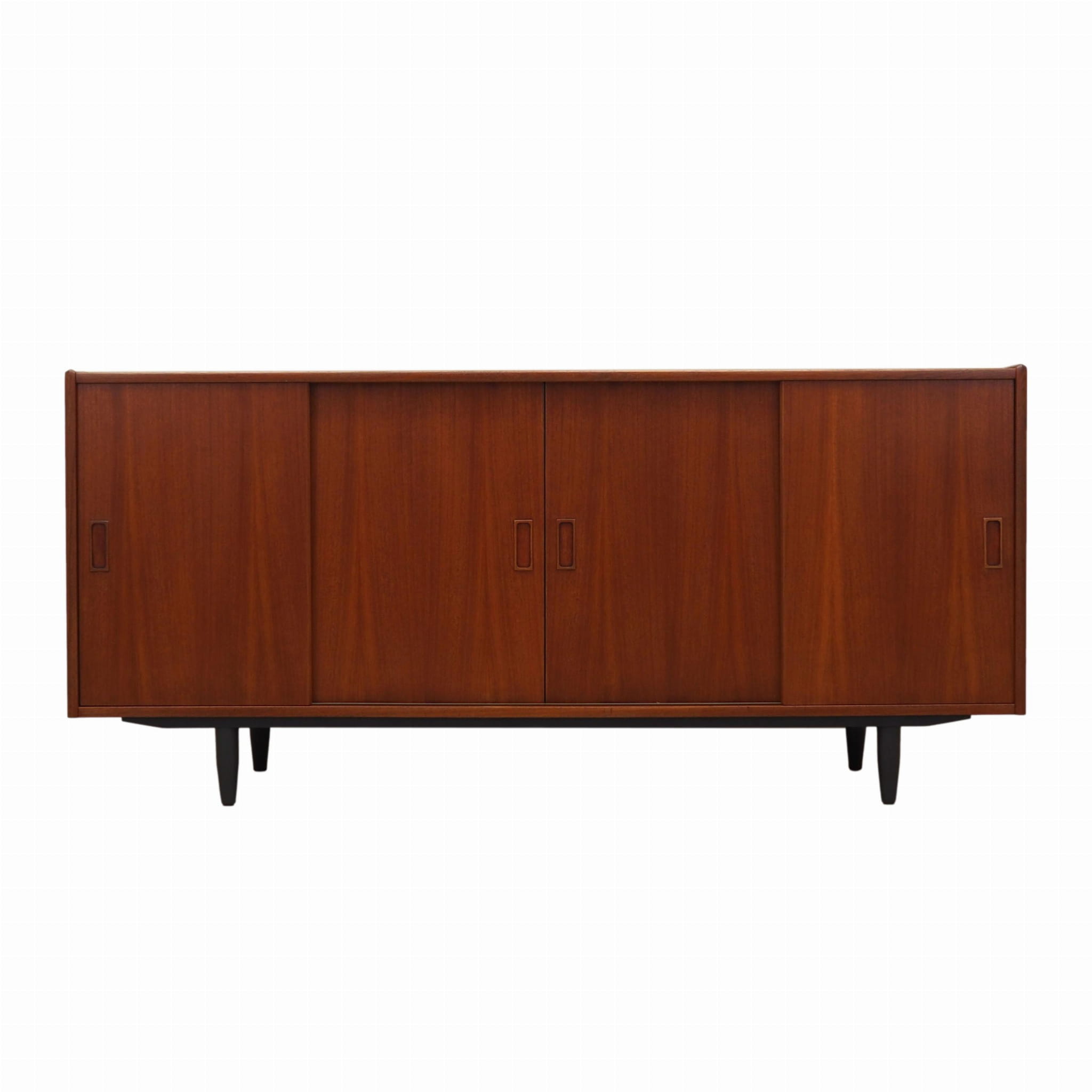 Vintage Sideboard Teakholz Braun 1970er Jahre