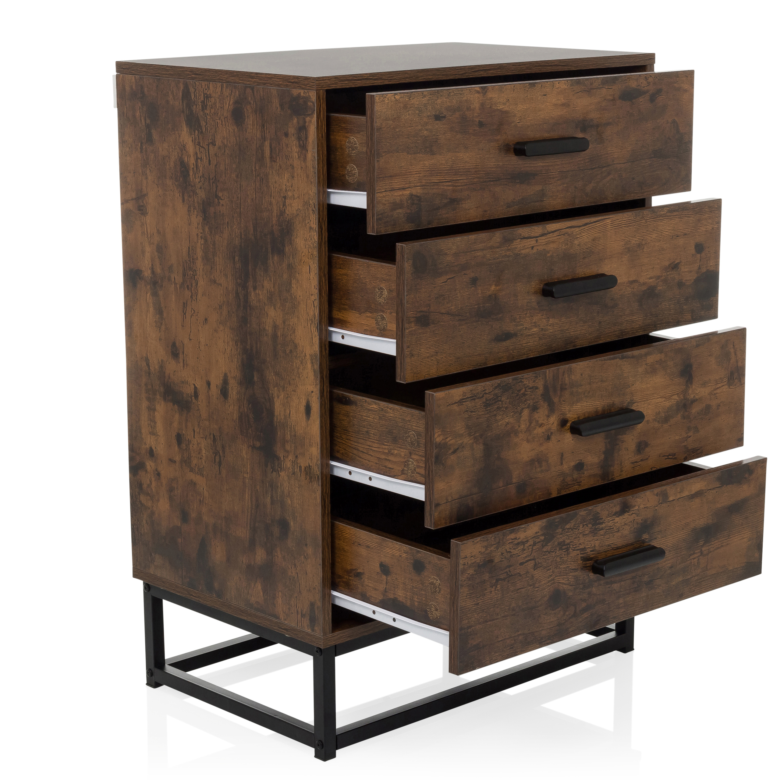 Sideboard with 4 drawers Brown