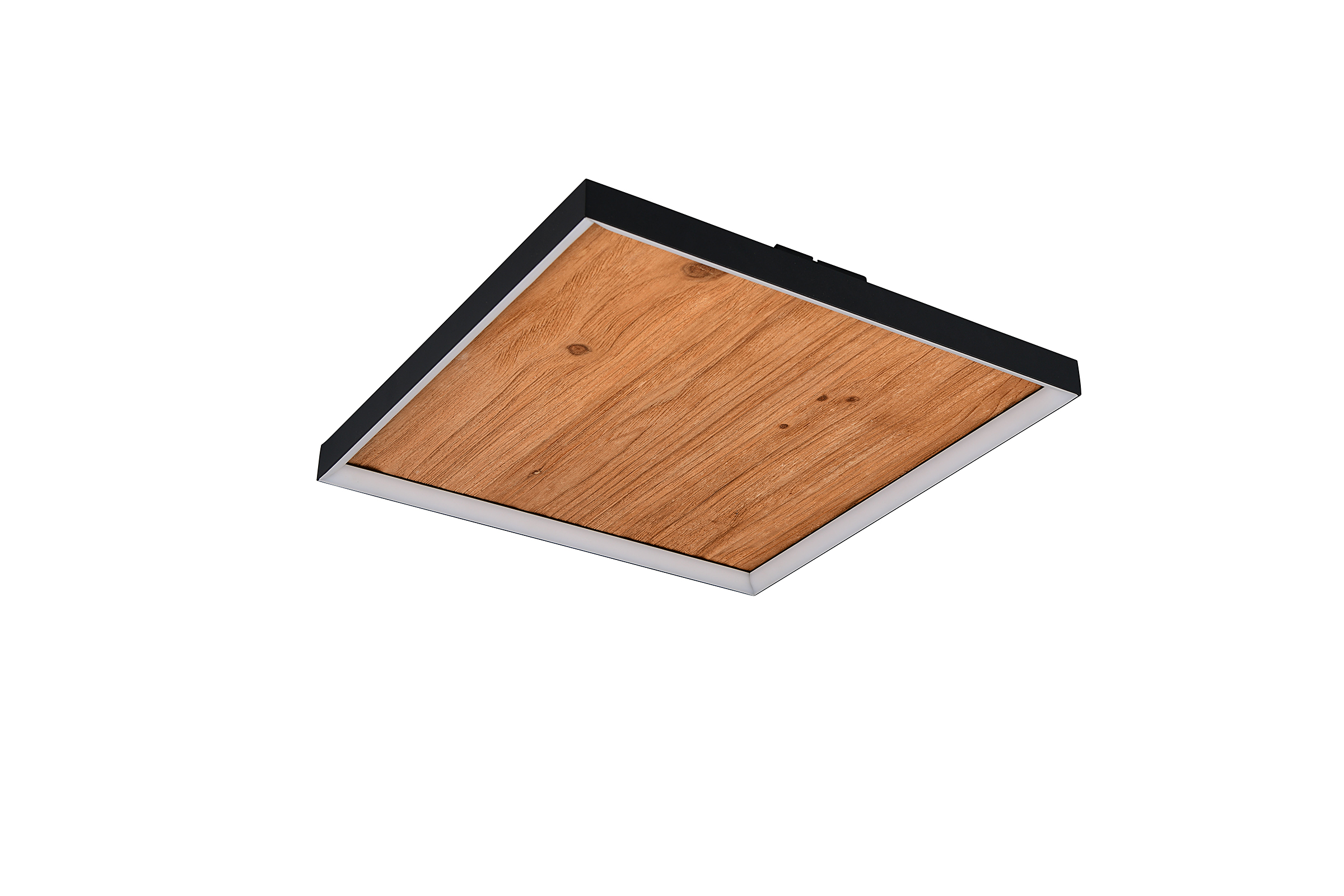 LED ceiling light Kalea 1-light pine iron