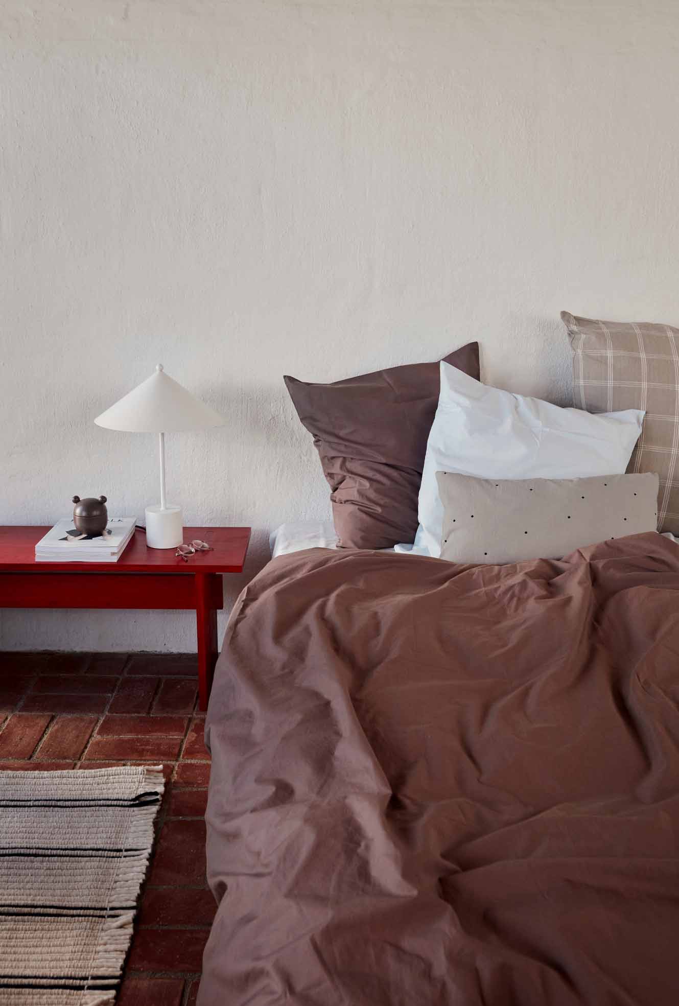 Kyoto Kissenbezug Baumwolle Creme