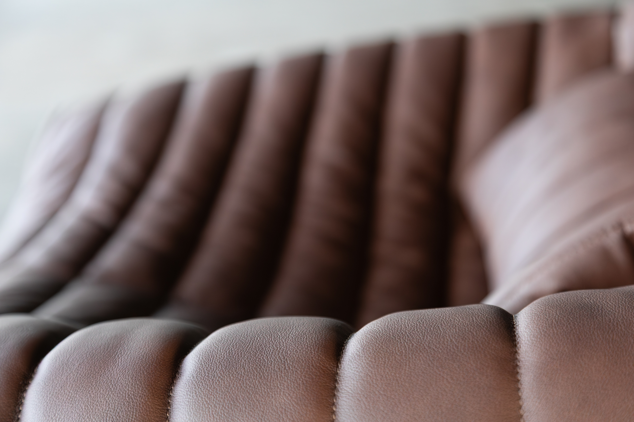 Sandra Poltrona Pelle liscia Folk Brown