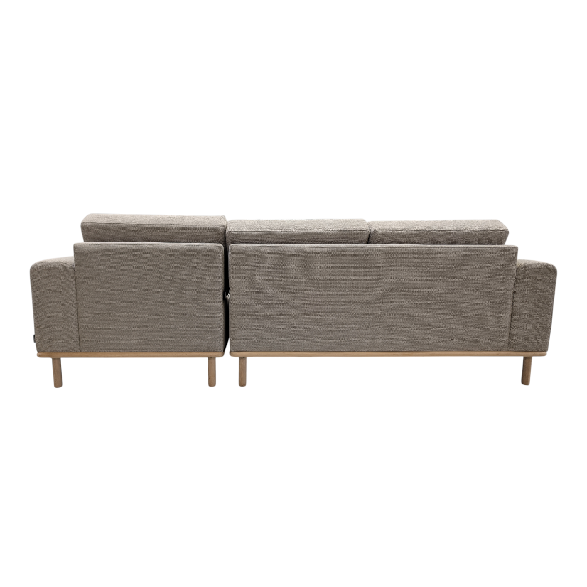 Vilmar Sofa mit Récamiere Links Agnes Brown