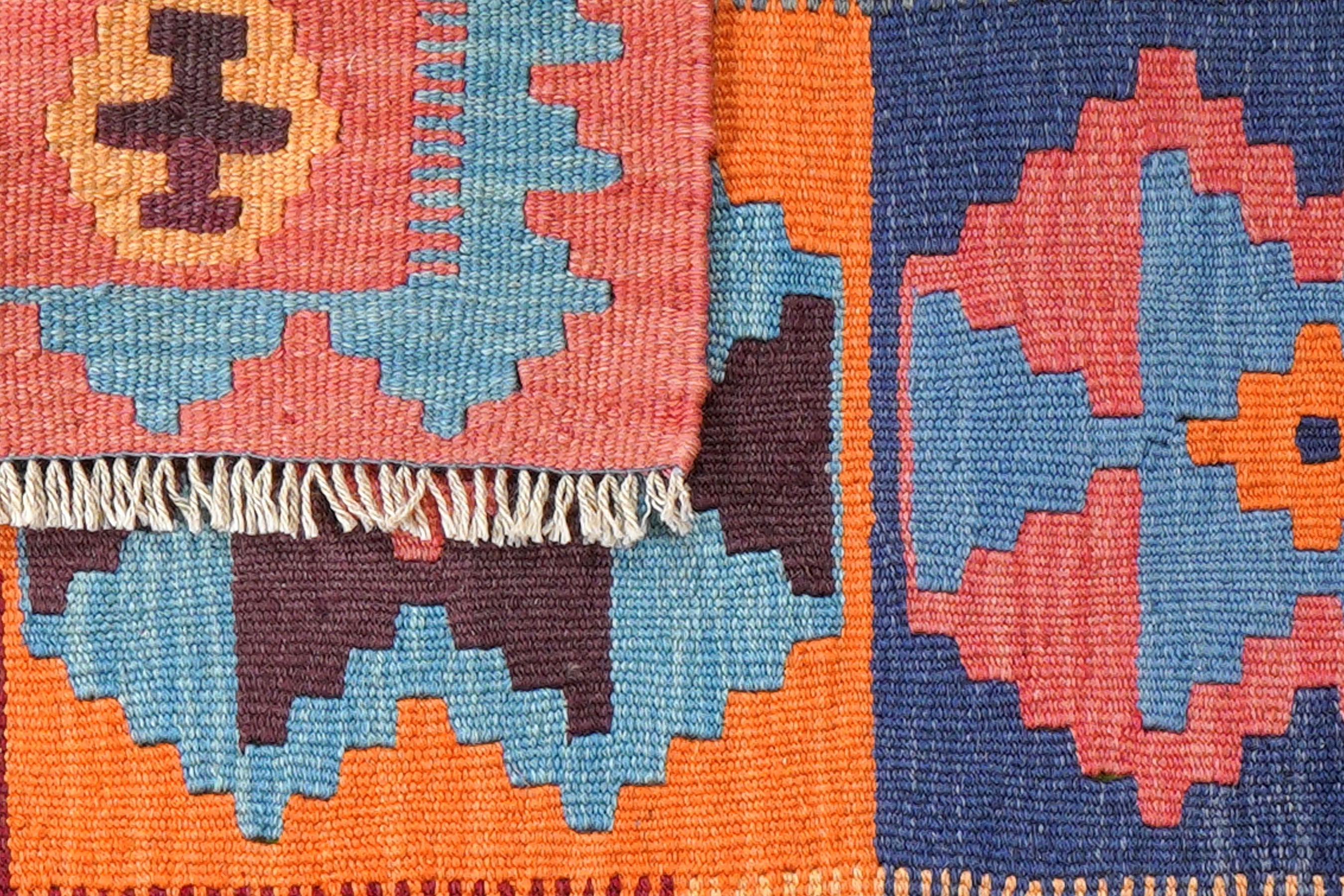 Kilim Gashgai Teppich Mehrfarbig