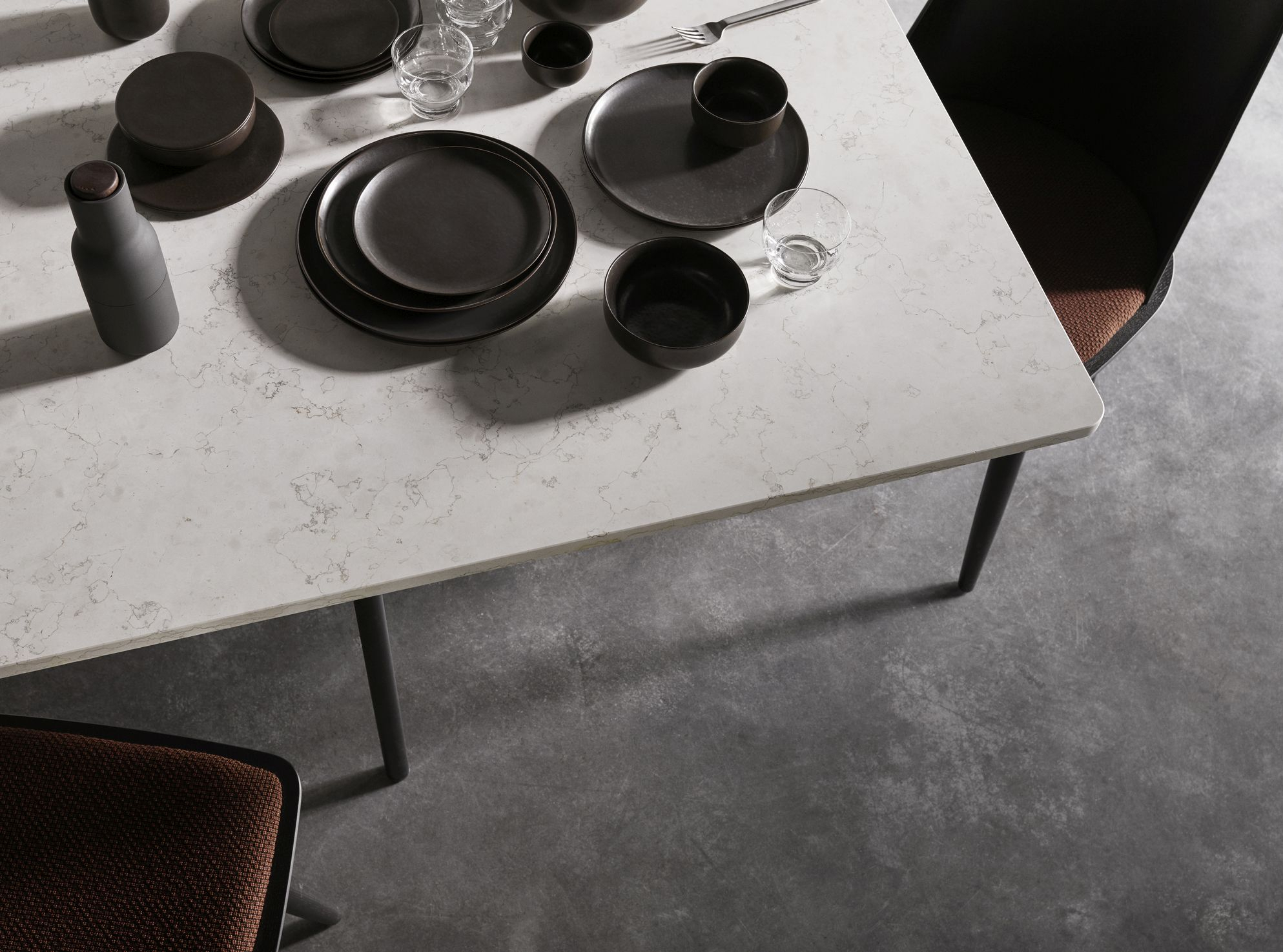 New Norm Dinnerware Teller Schwarz