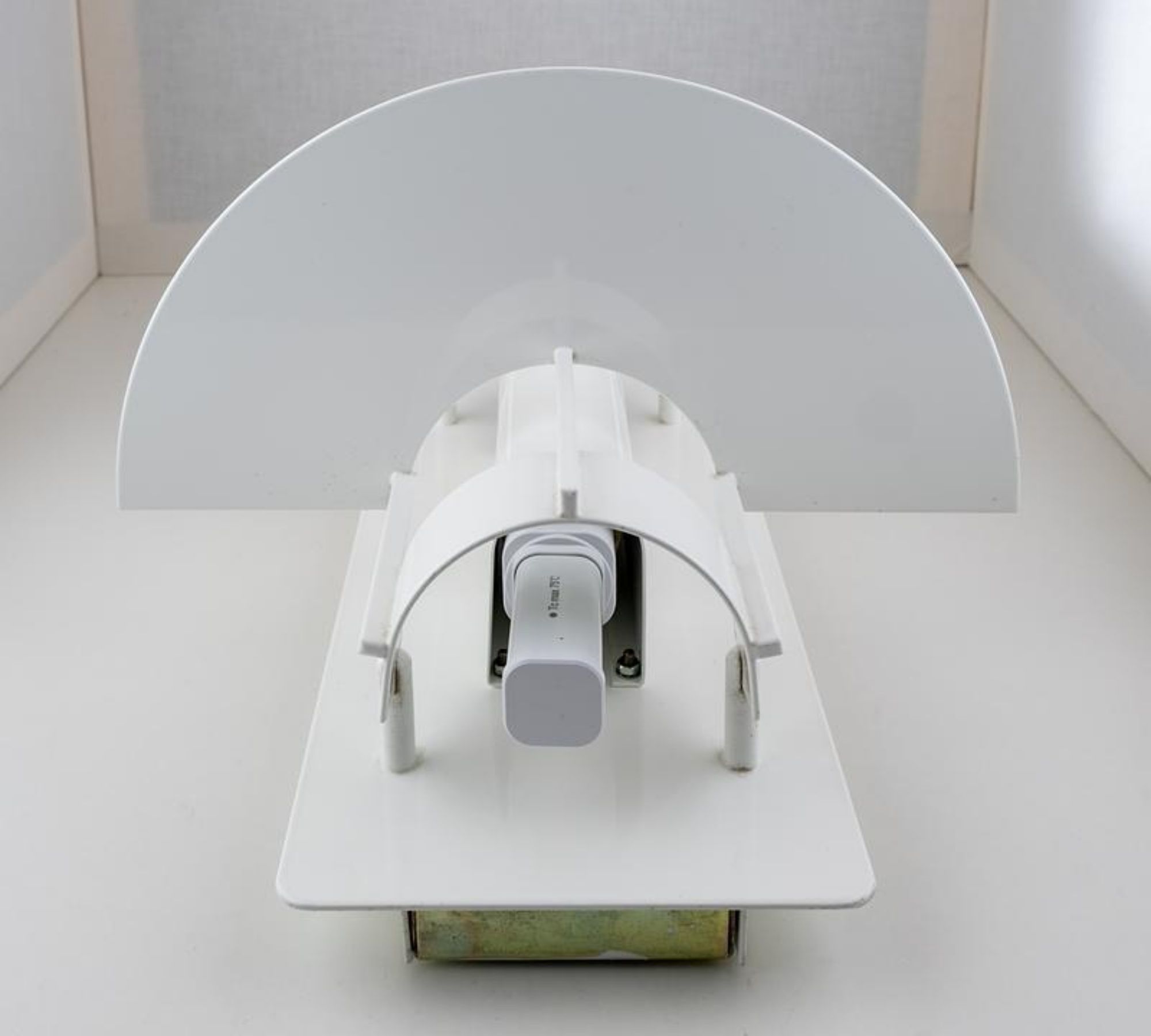 Vintage Saturn Wandleuchte von Joachim Lepper Weiß