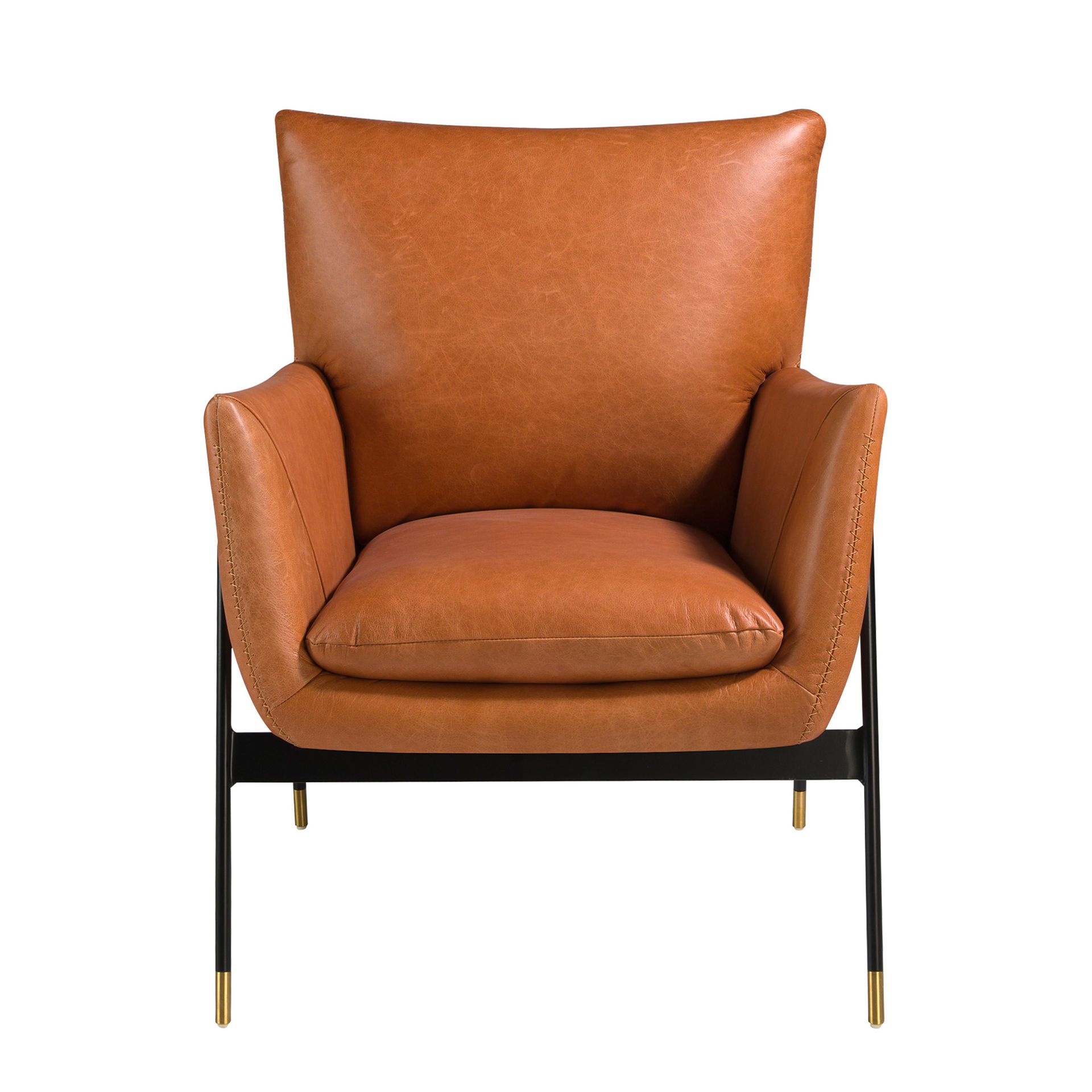 Armchair 5091 Leather Brown