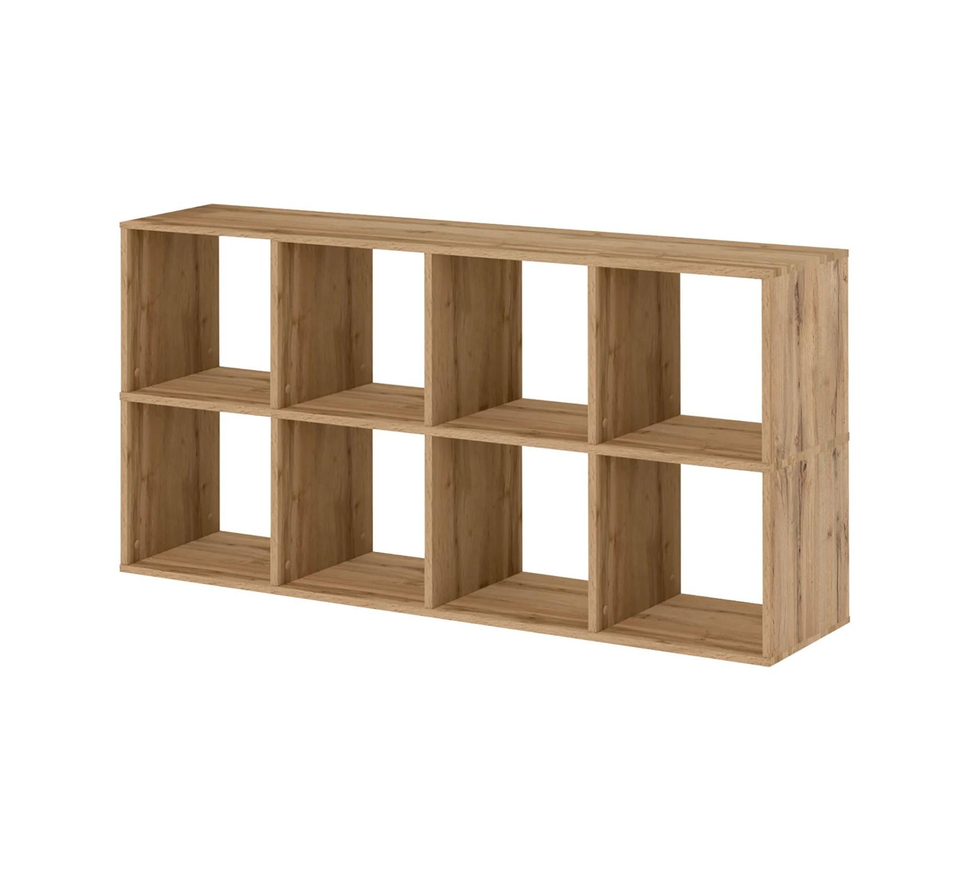 Schildmeyer Regal Nora – Eiche Landhaus Design, 60x20,5x64,8 Cm, Mit Tür & Offenen Fächern