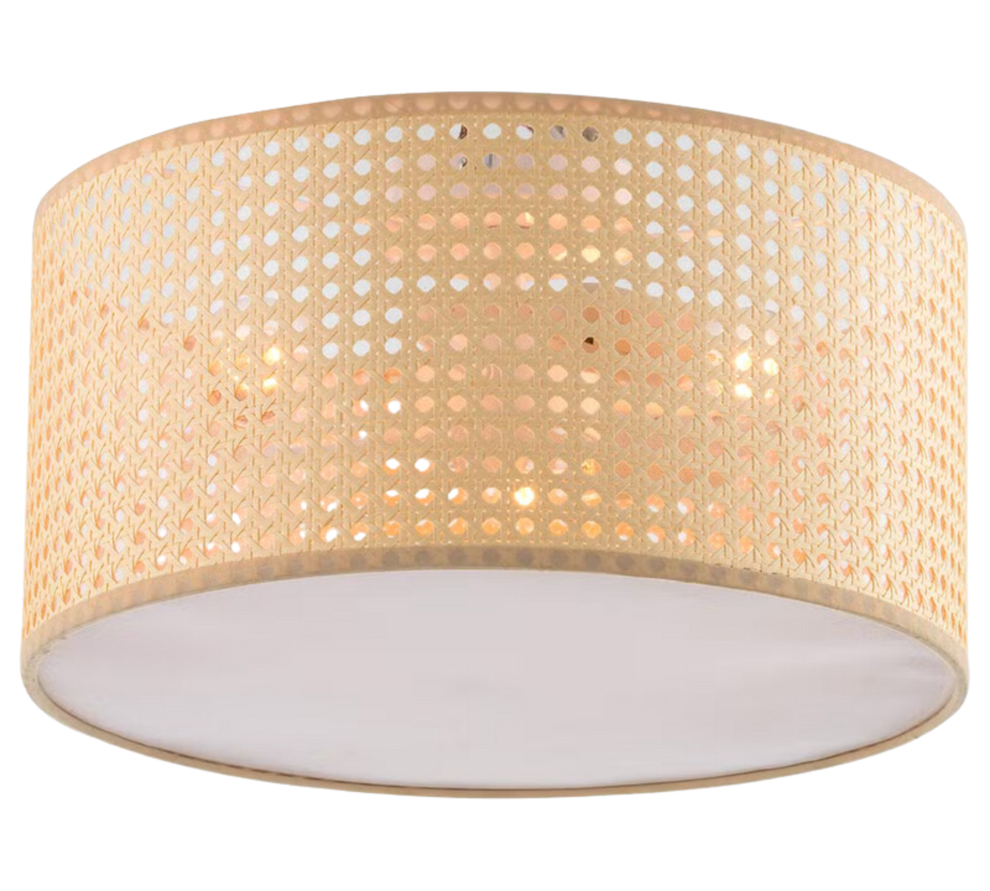 Ceiling light paper metal brushed