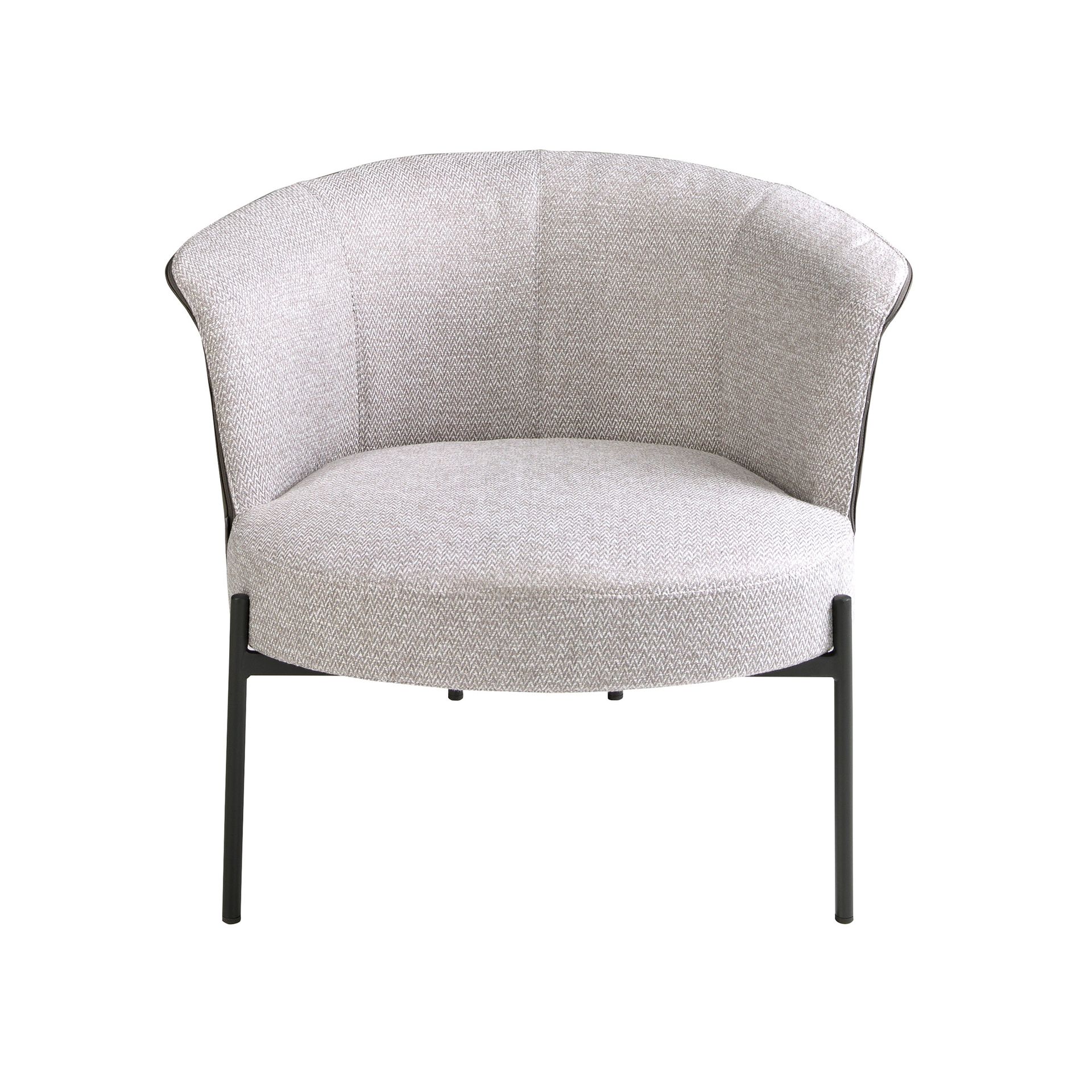 Armchair Faux Leather Grey