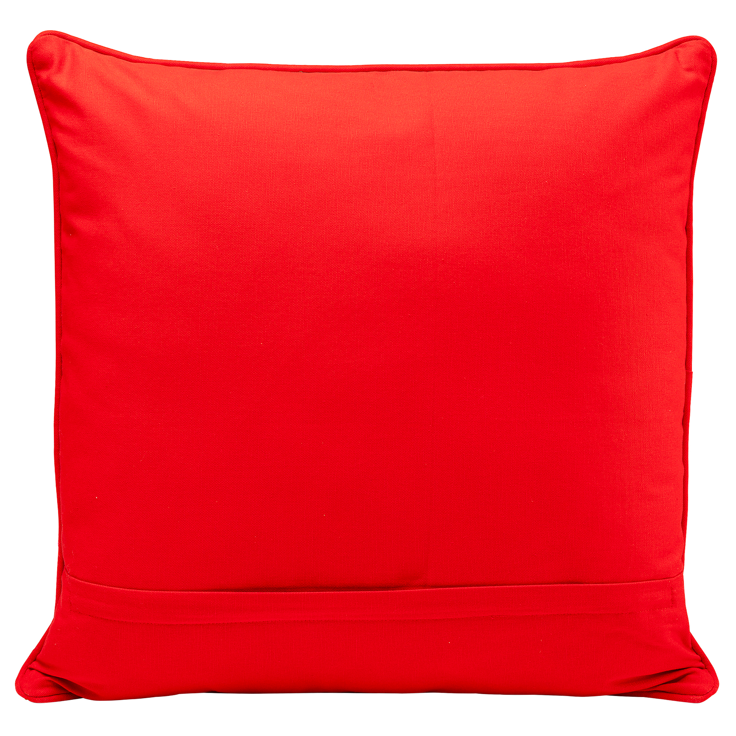 Artistic Zig Zag Decorative Cushion Multicolor Cotton