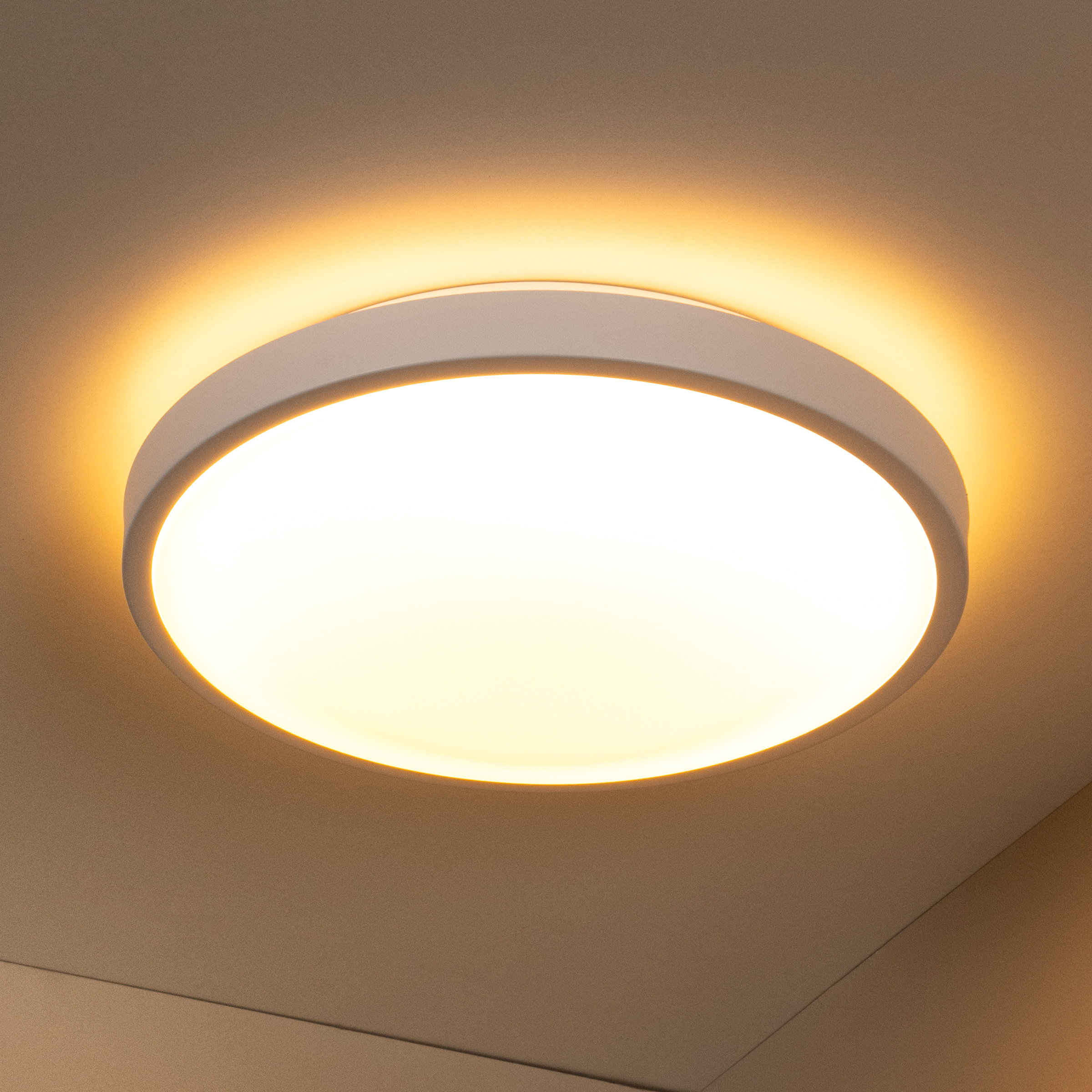 Dasher Typ B Badleuchte Acrylglas Weiß