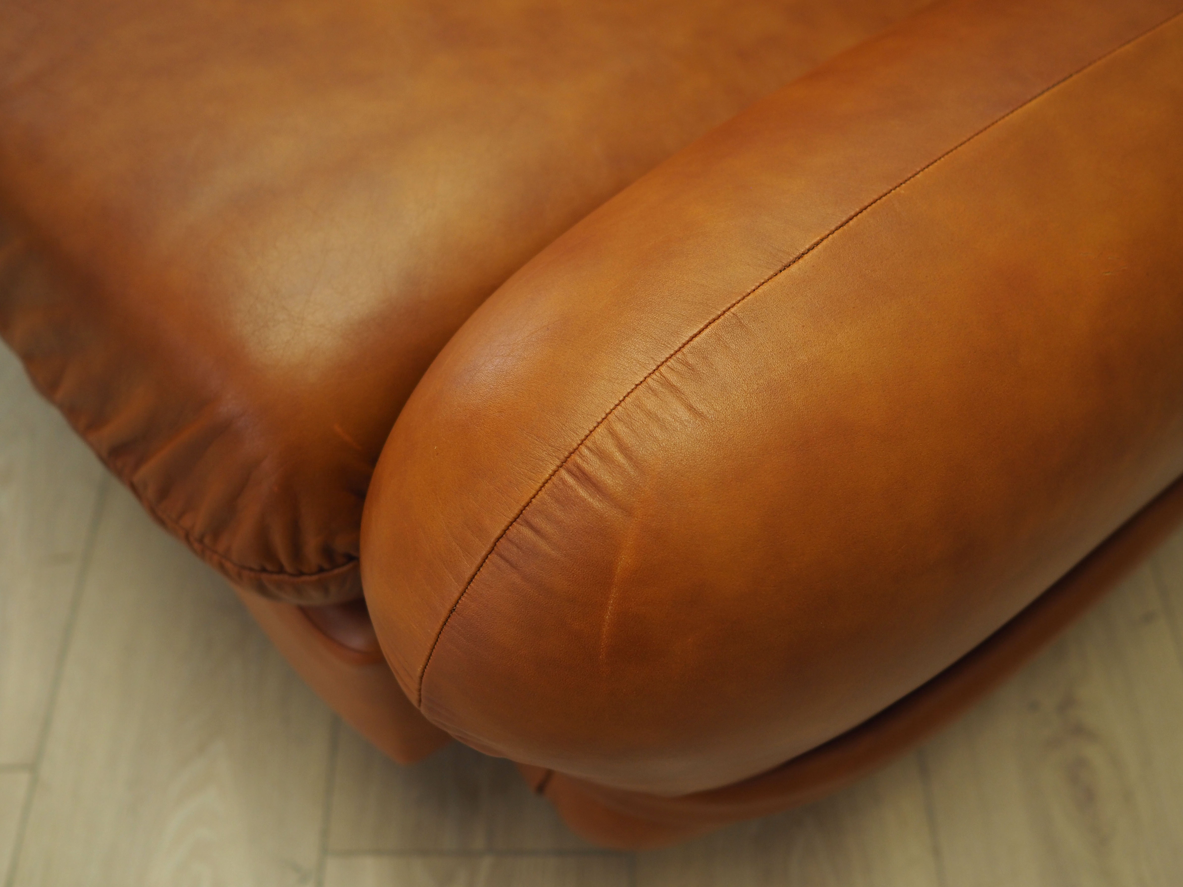 Armchair Leather Brown 1970s
