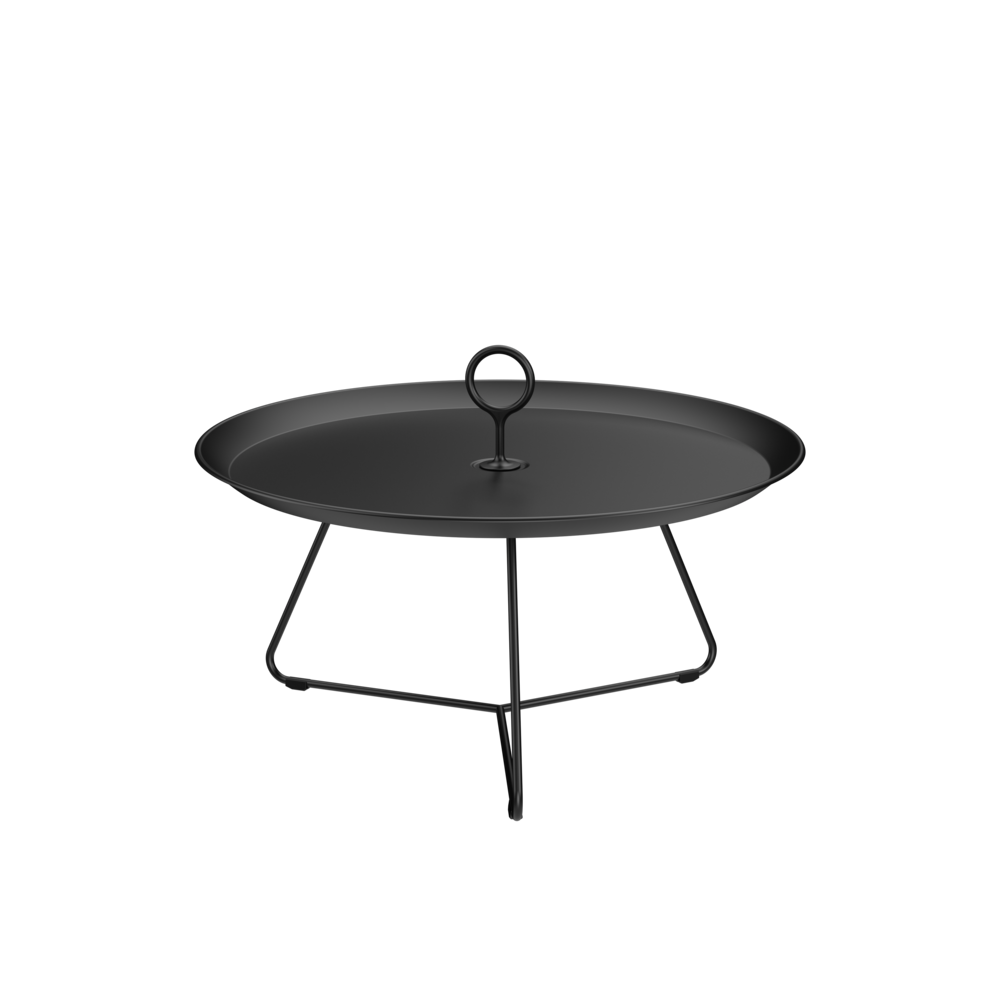 EYELET Serviertisch 70cm Schwarz