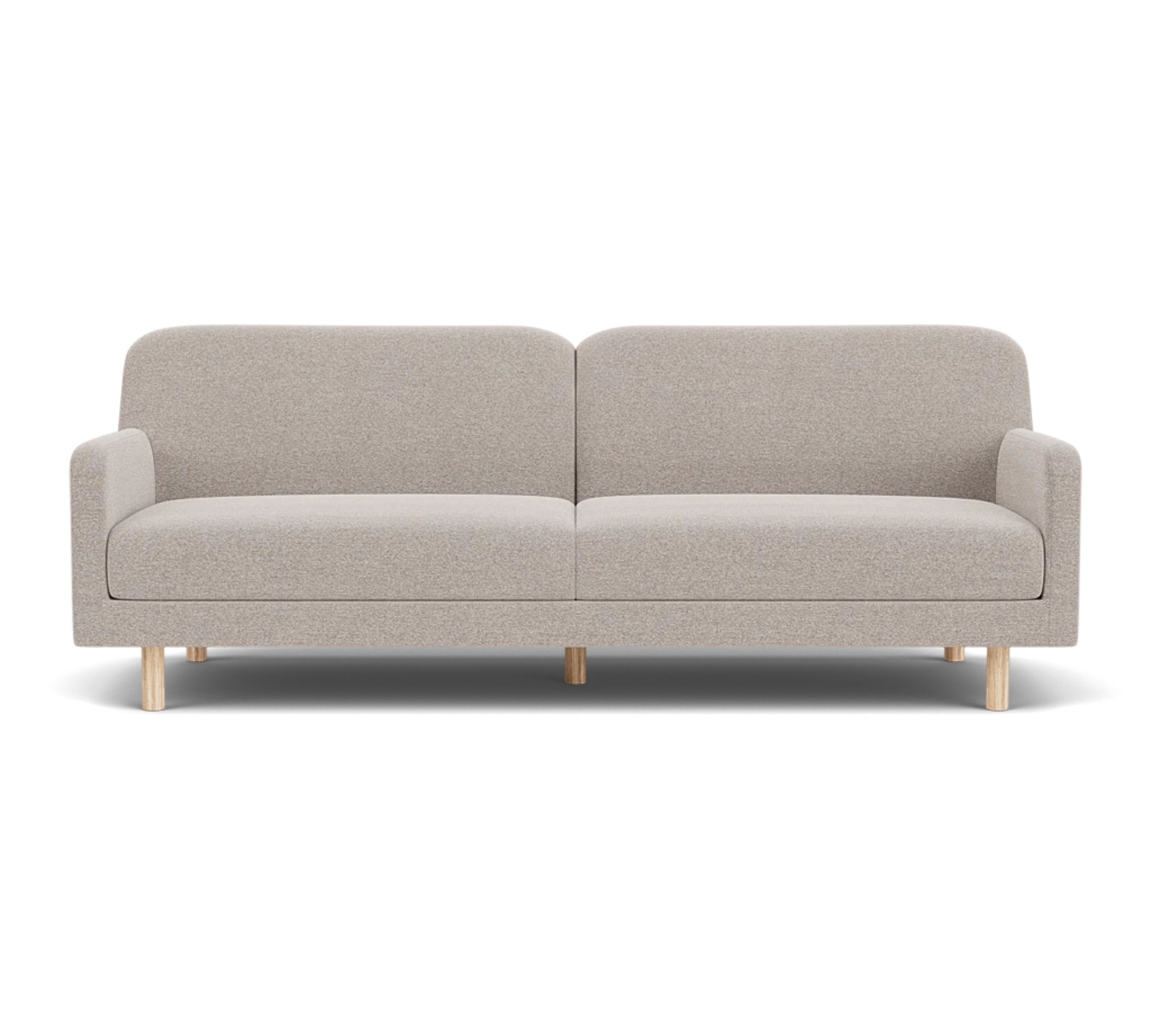 Landon Sofa 3-Sitzer Agnes Brown