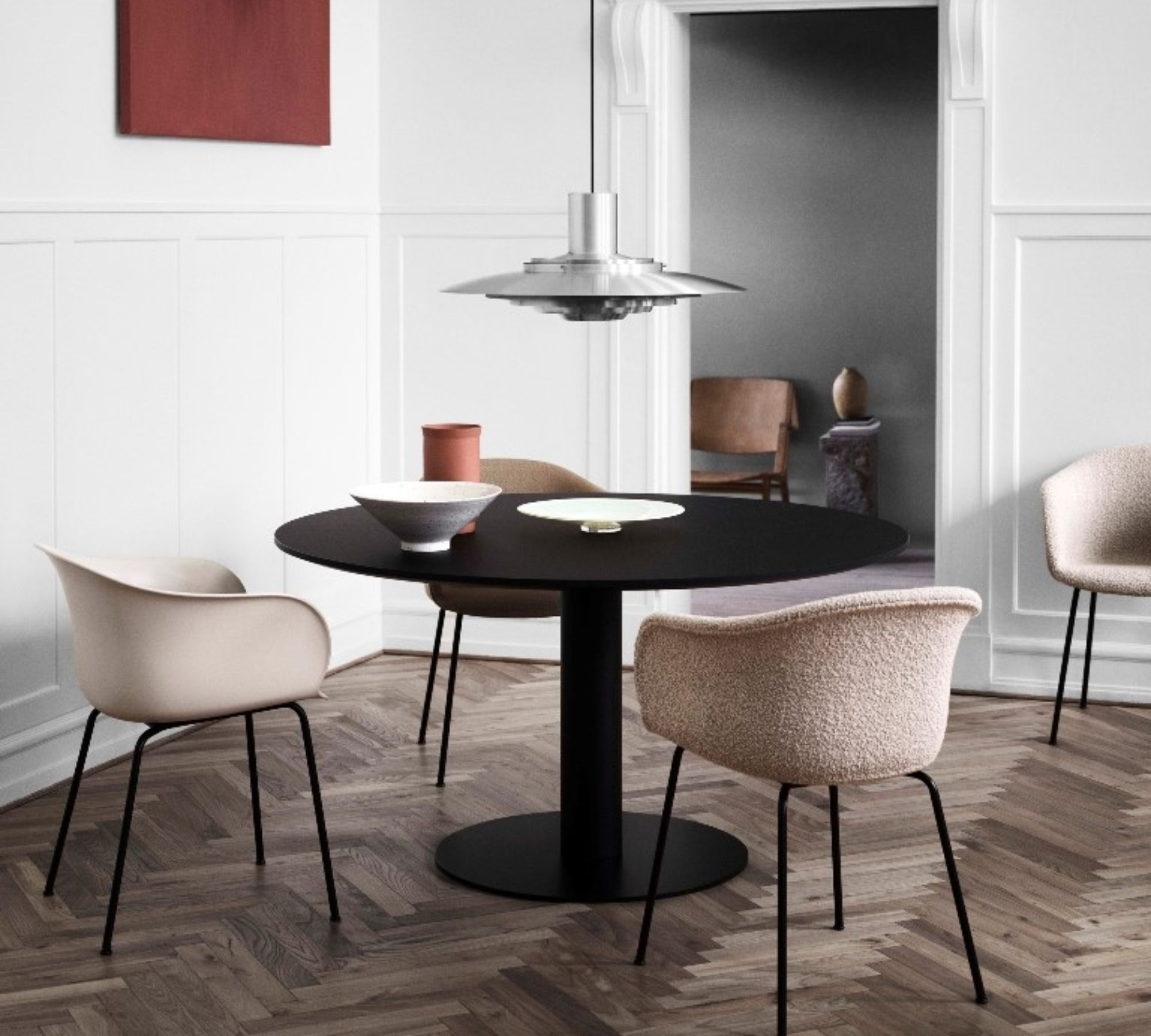 Elefy JH28 Armchair Plastic Steel Black