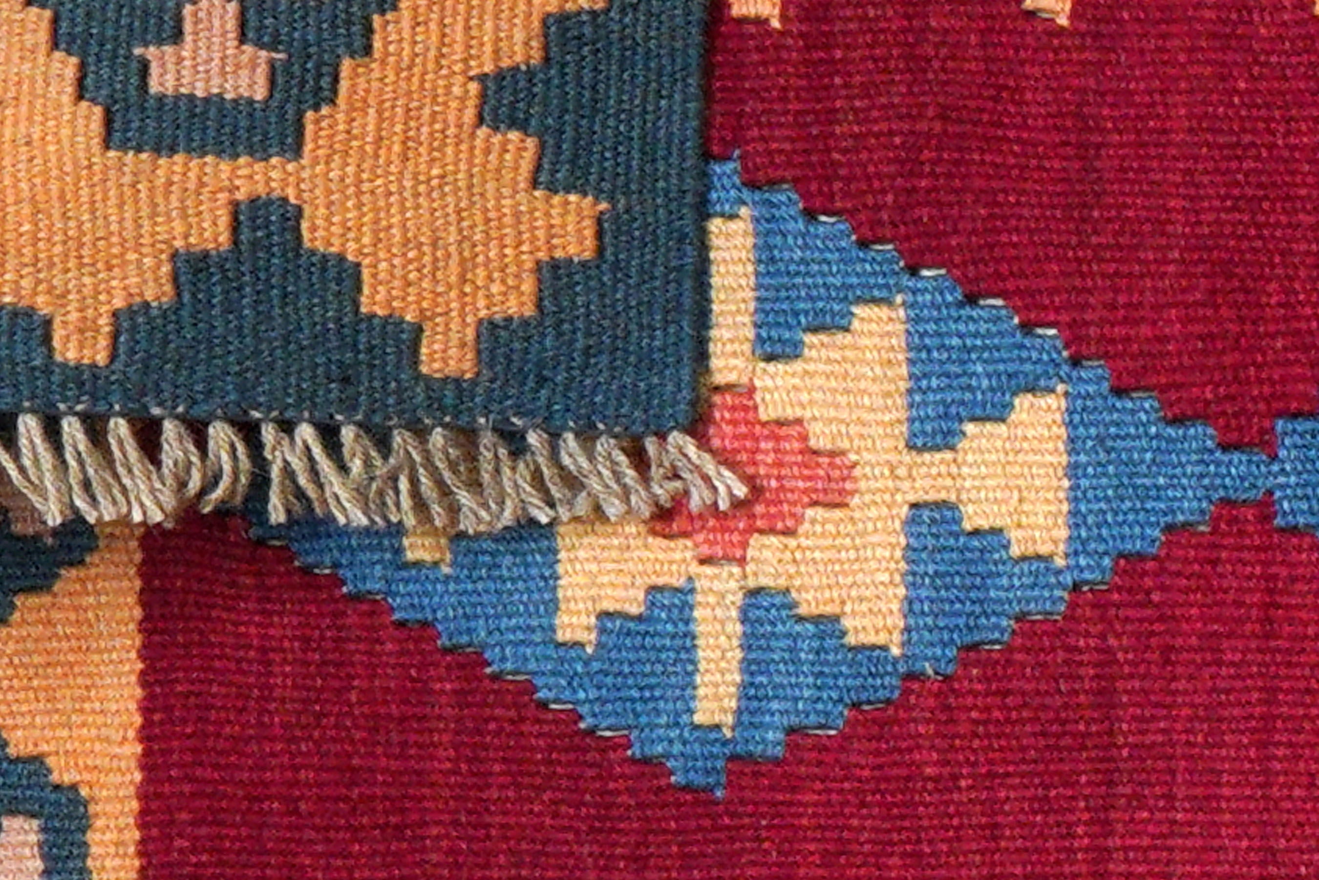 Kilim Gashgai Teppich Mehrfarbig