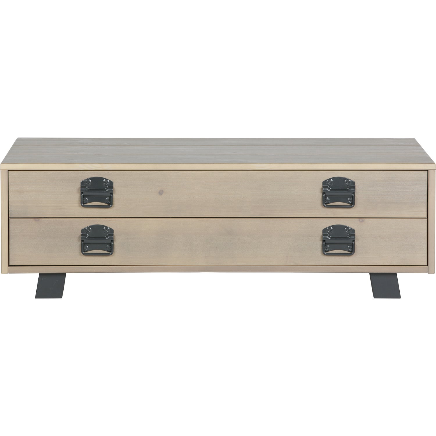 Derby Couchtisch Holz Grau