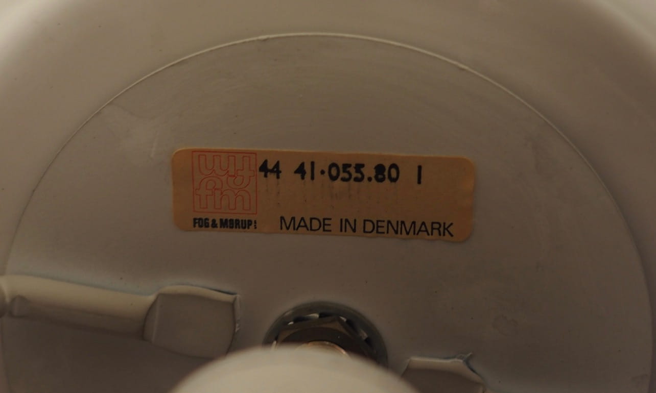 Vintage Pendelleuchte Kunststoff Weiß 1970er Jahre 