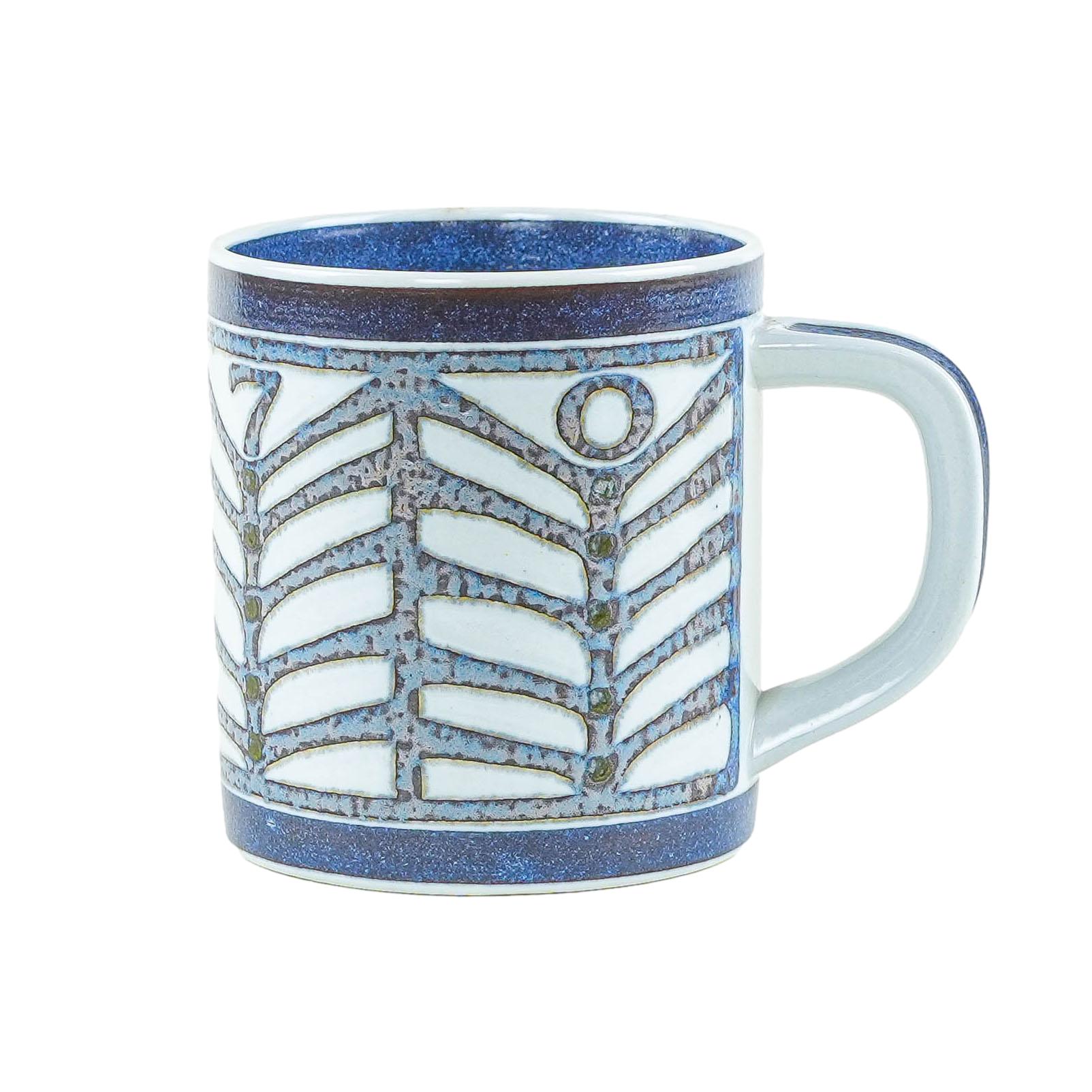 Porzellanbecher 1970er Jahre Royal Copenhagen