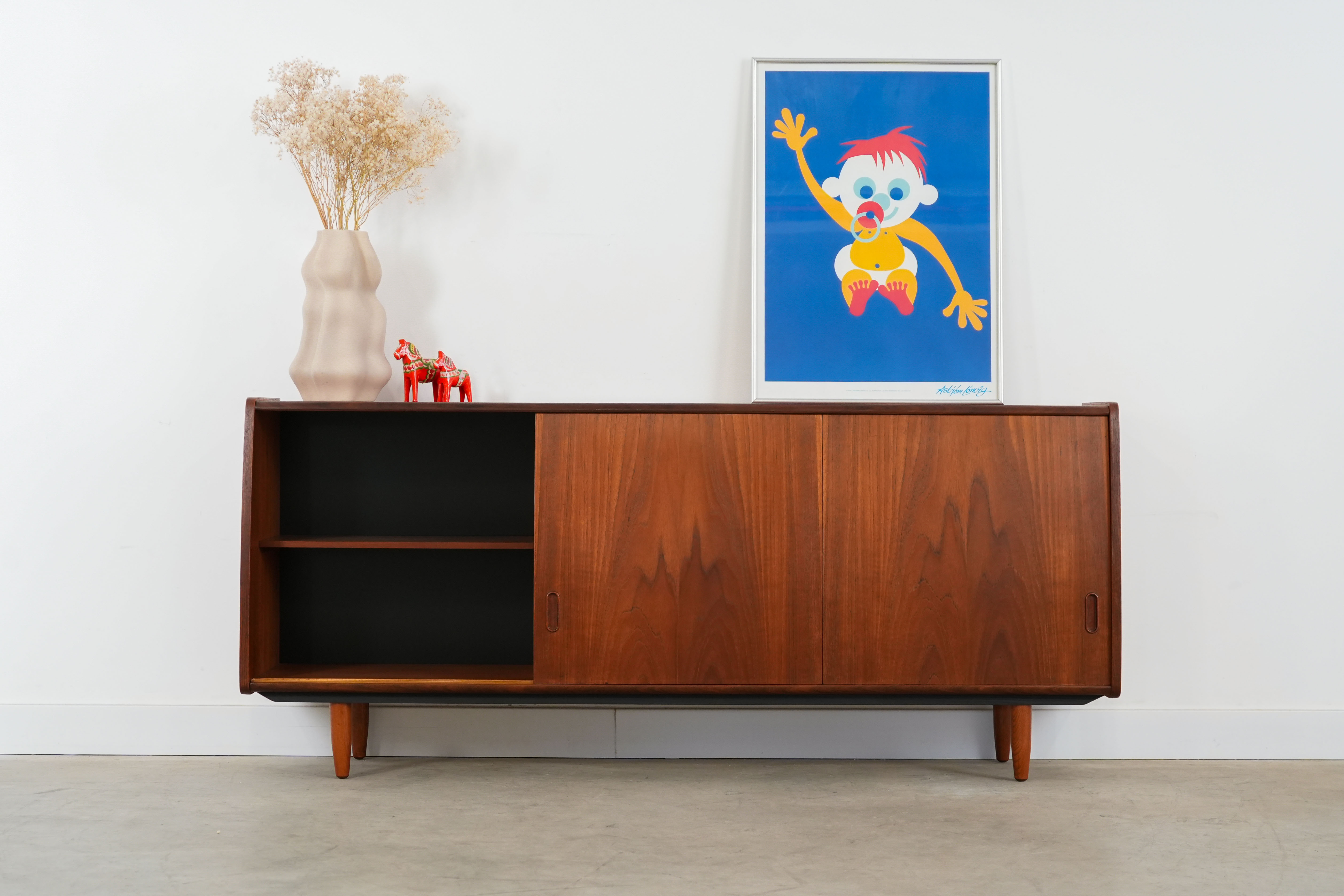 Sideboard Teakholz 1970er Jahre