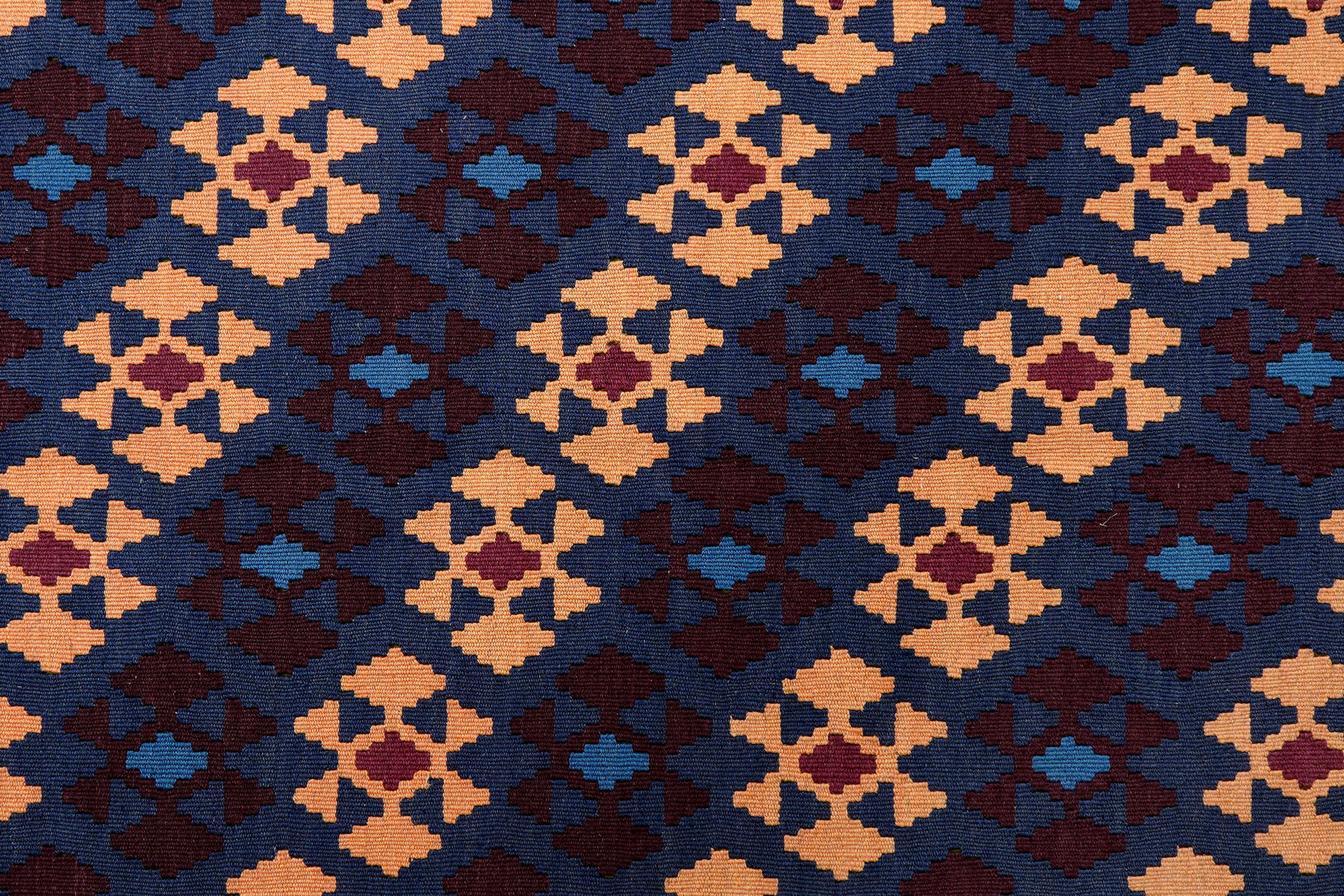 Kelim Gashgai Wool Multicolored