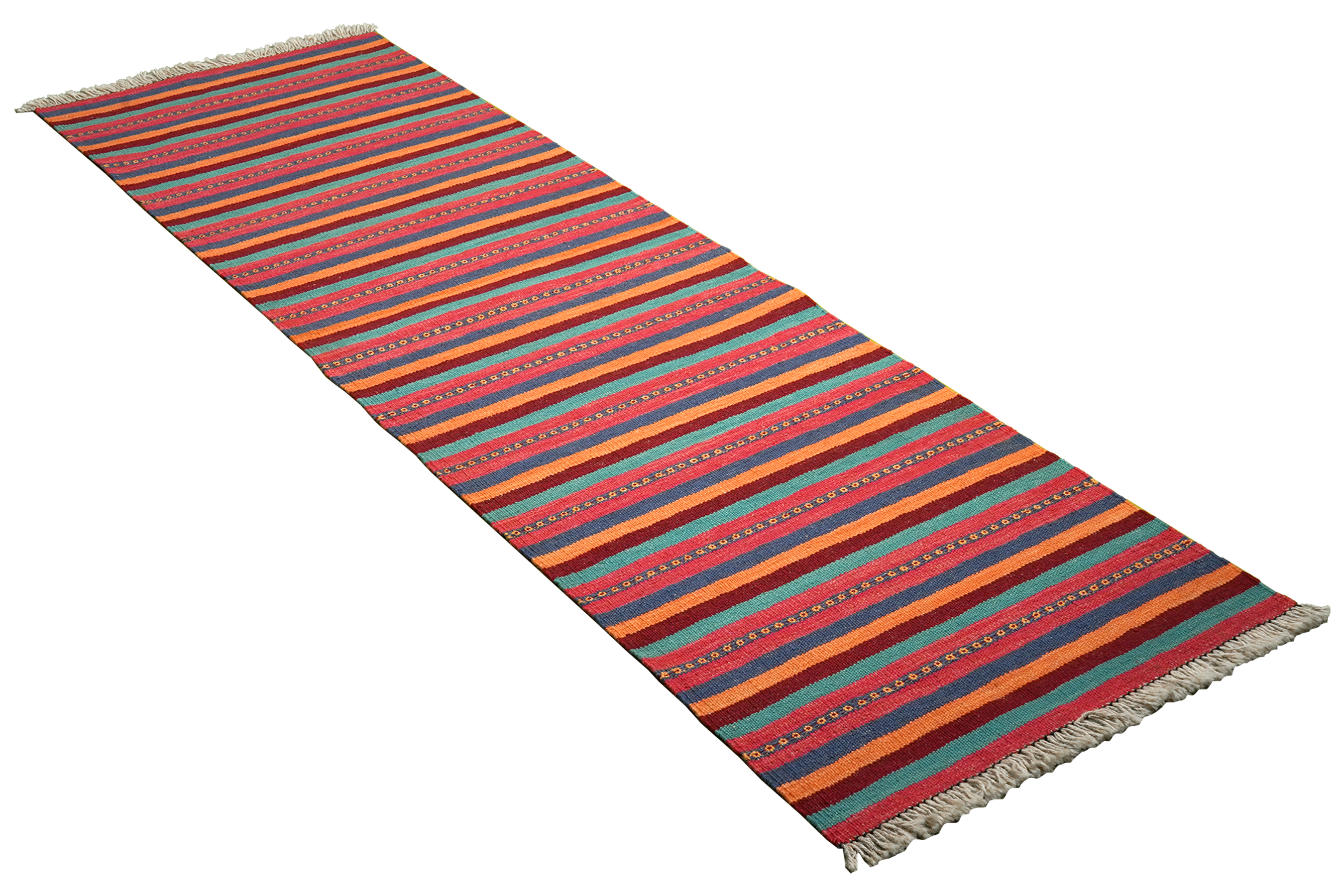 Kilim Gashgai Teppich Mehrfarbig