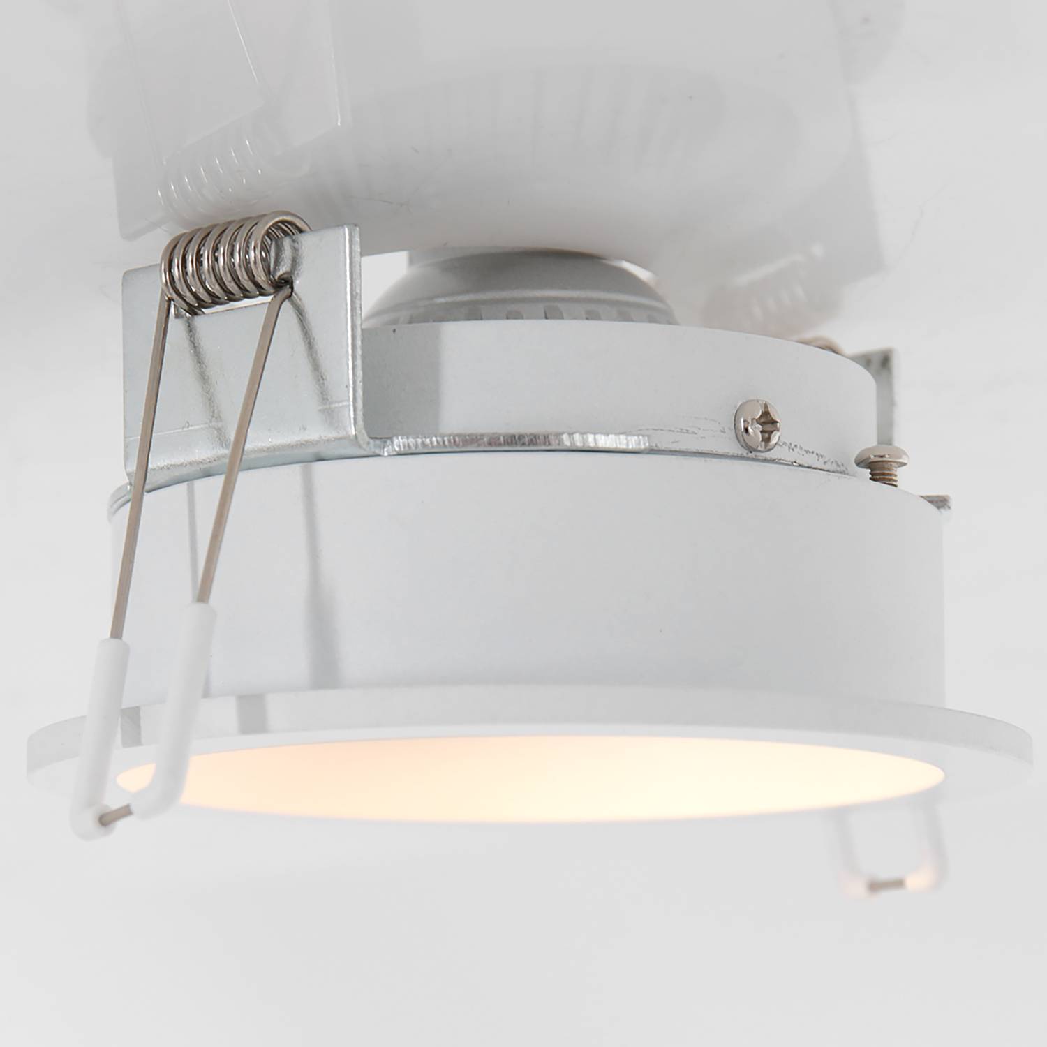 1-Flammig LED-Spot Pélite Spot Eisen Weiß