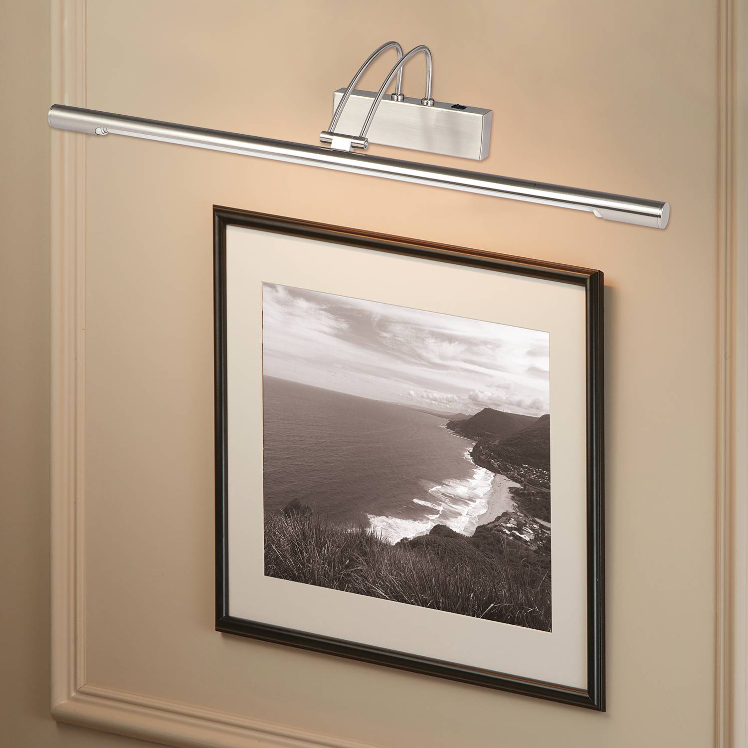 LED-Wandleuchte Picture Lights III Stahl 1-flammig