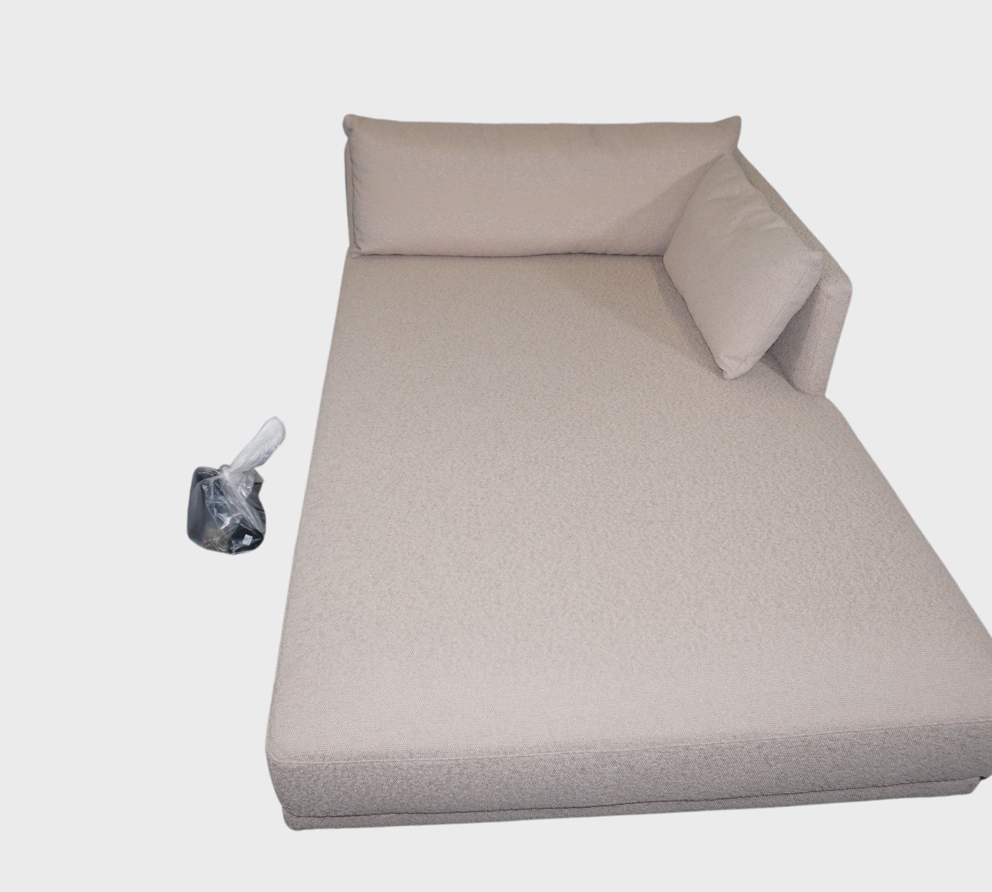 Vincent 1-Sitzer Récamiere Rechts Pasha Dune