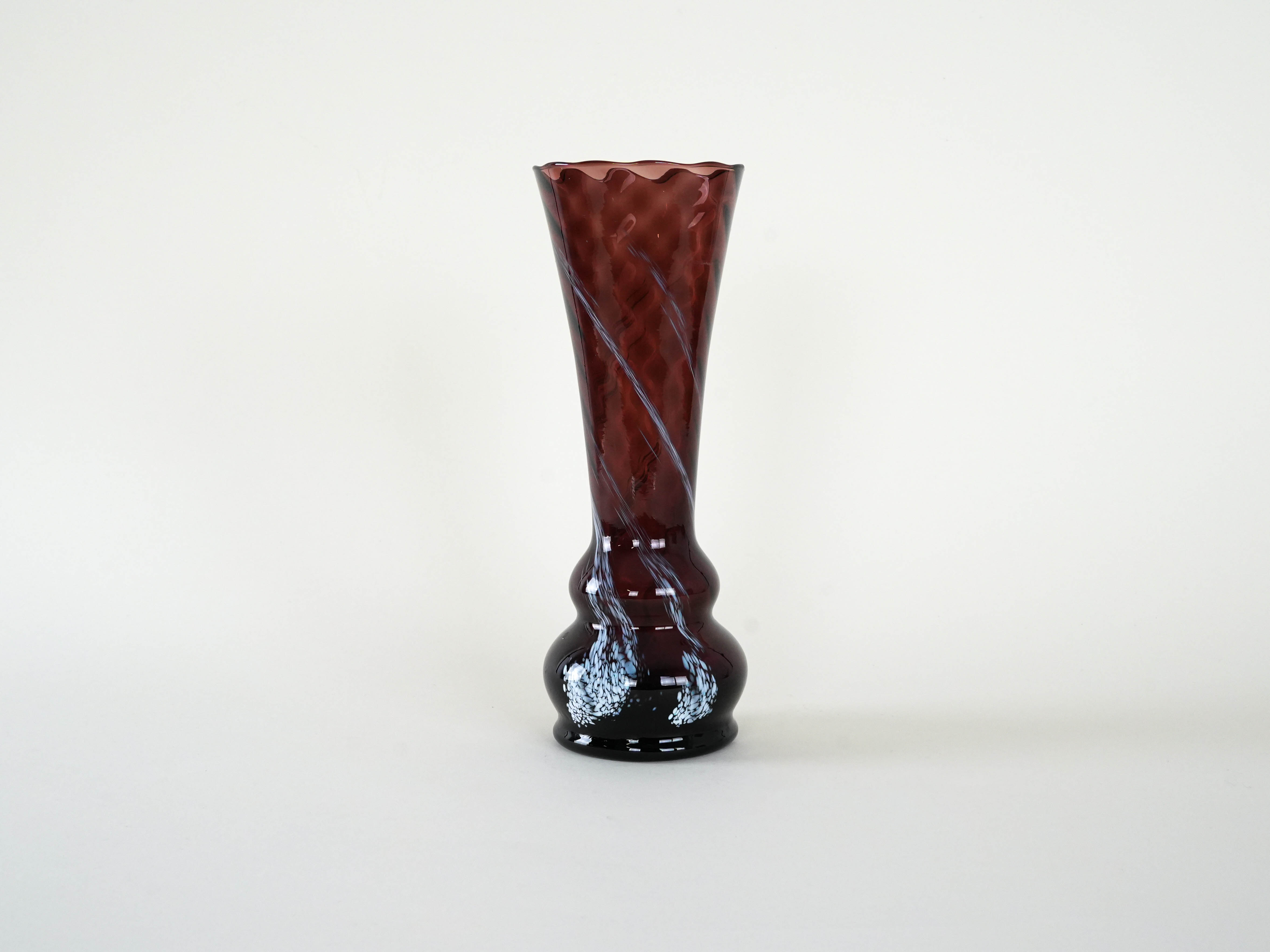 Glass vase Ruby