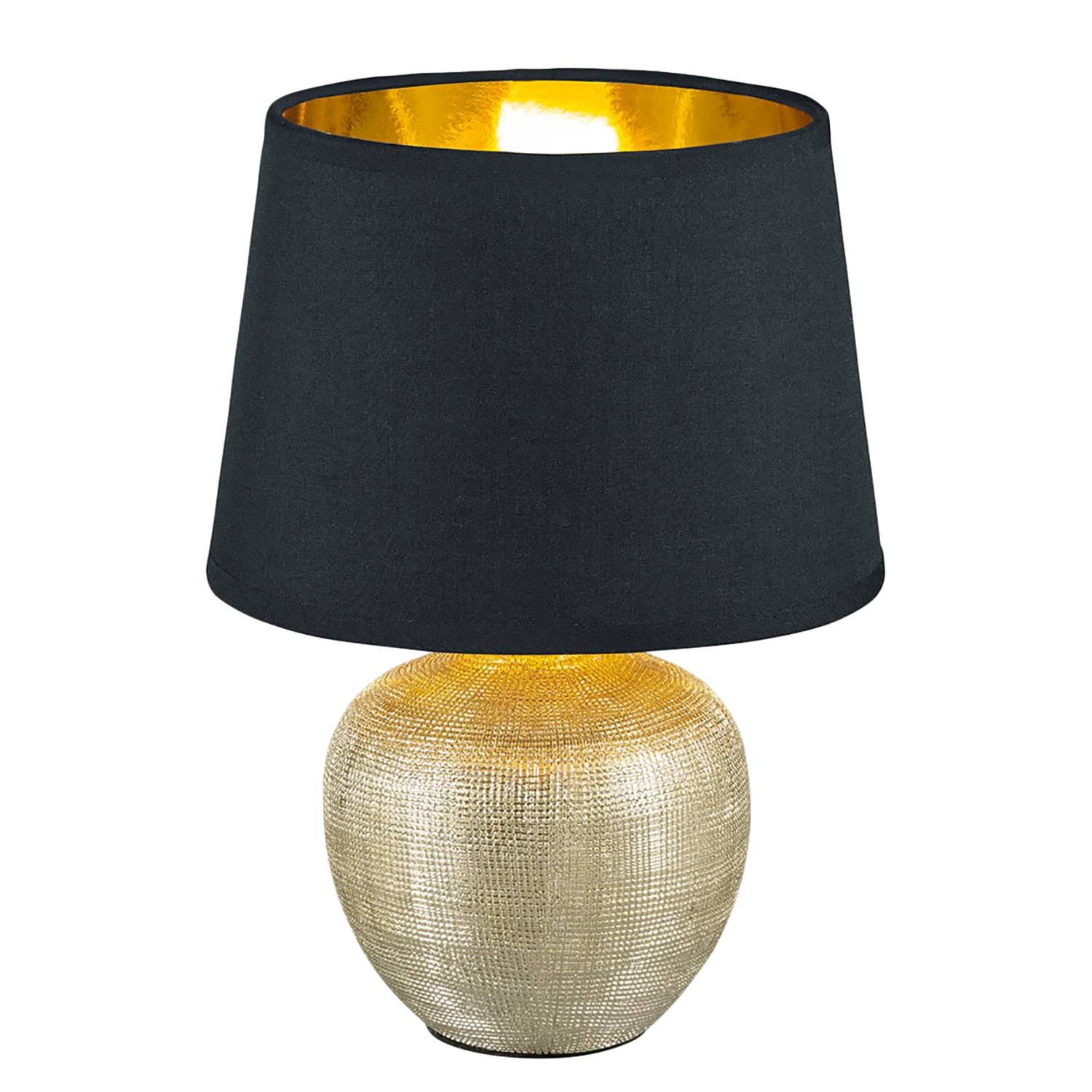 Luxor I Table lamp Cotton fabric Ceramic 1-light
