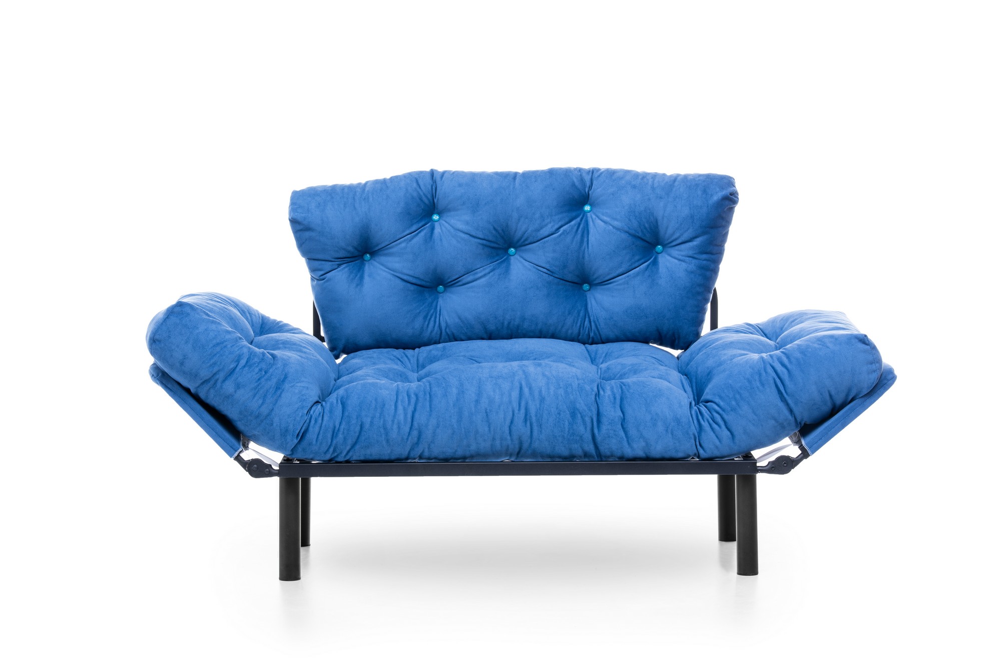 Nitta Schlafsofa 2-Sitzer Blau