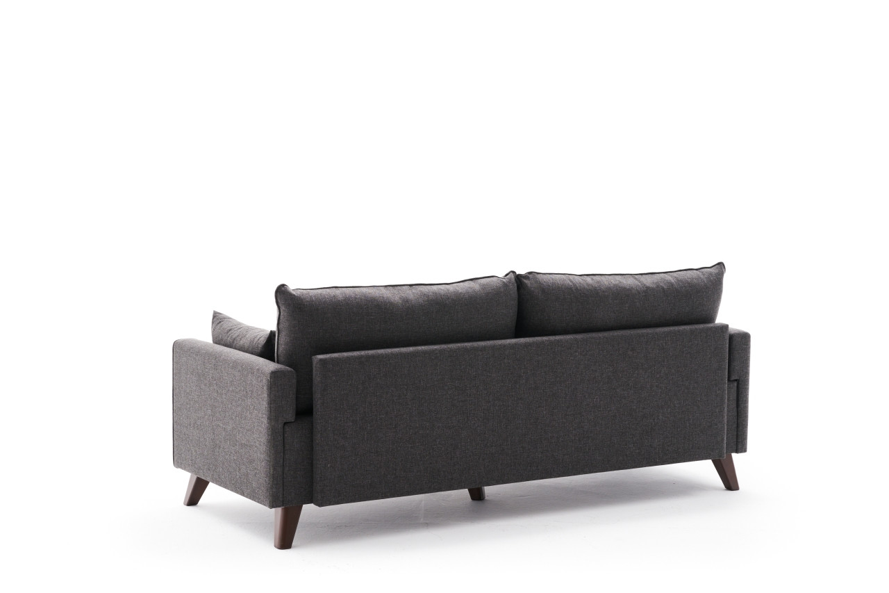 Bella Sofa 3-Sitzer Anthrazit