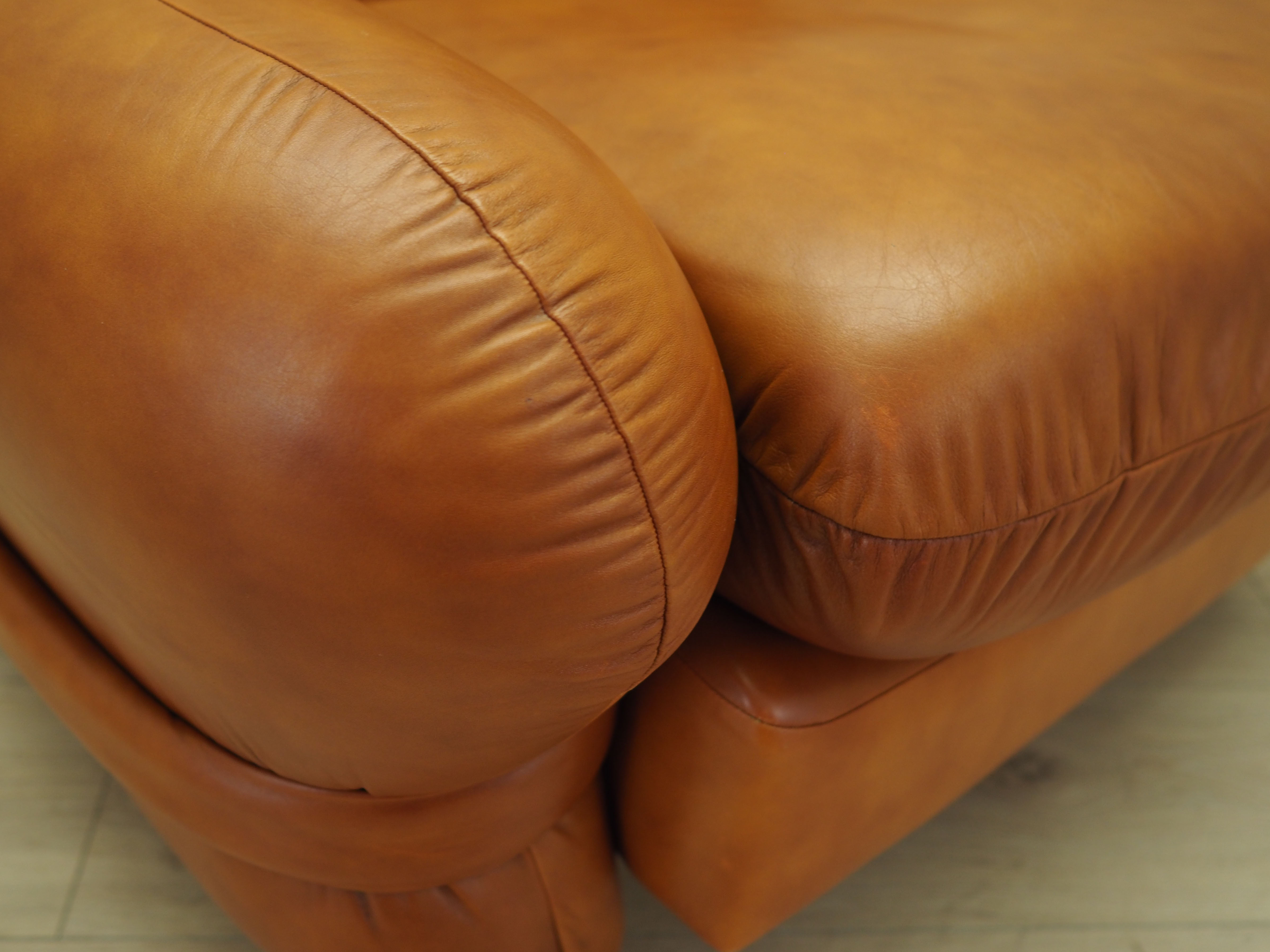 Armchair Leather Brown 1970s