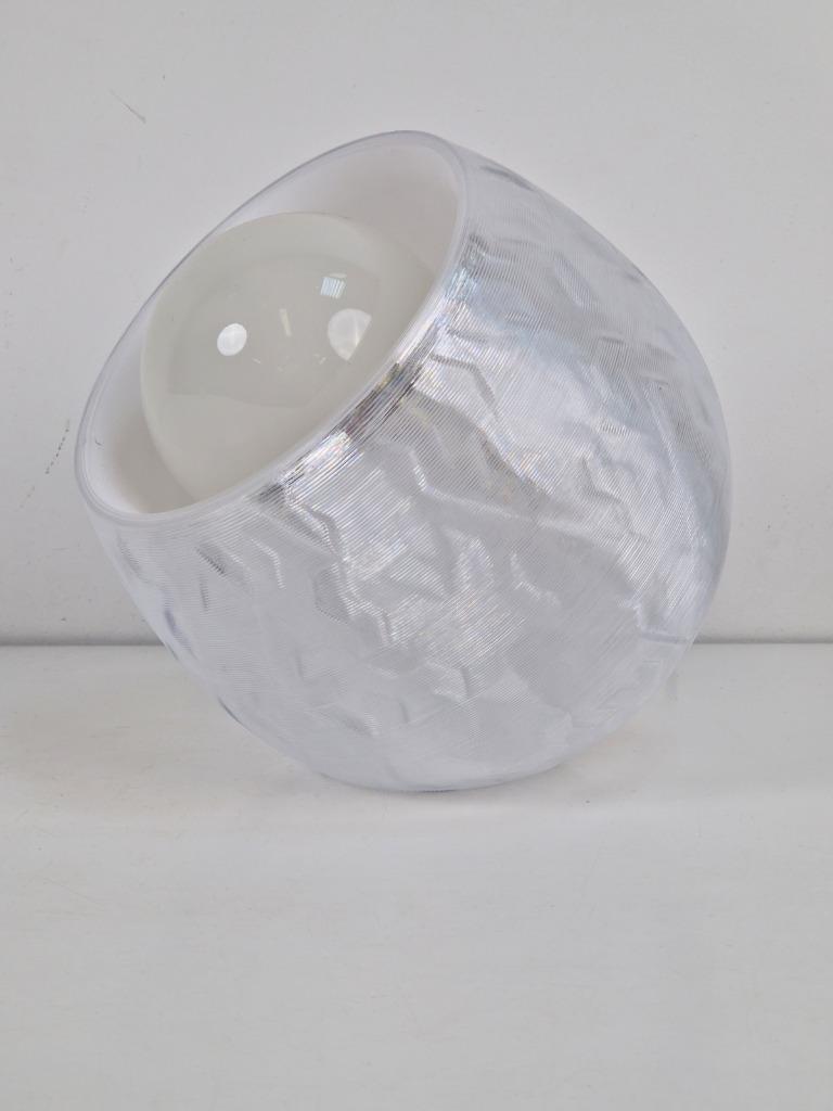 Vintage MyCreation Shell One Tischleuchte Weiß Silber