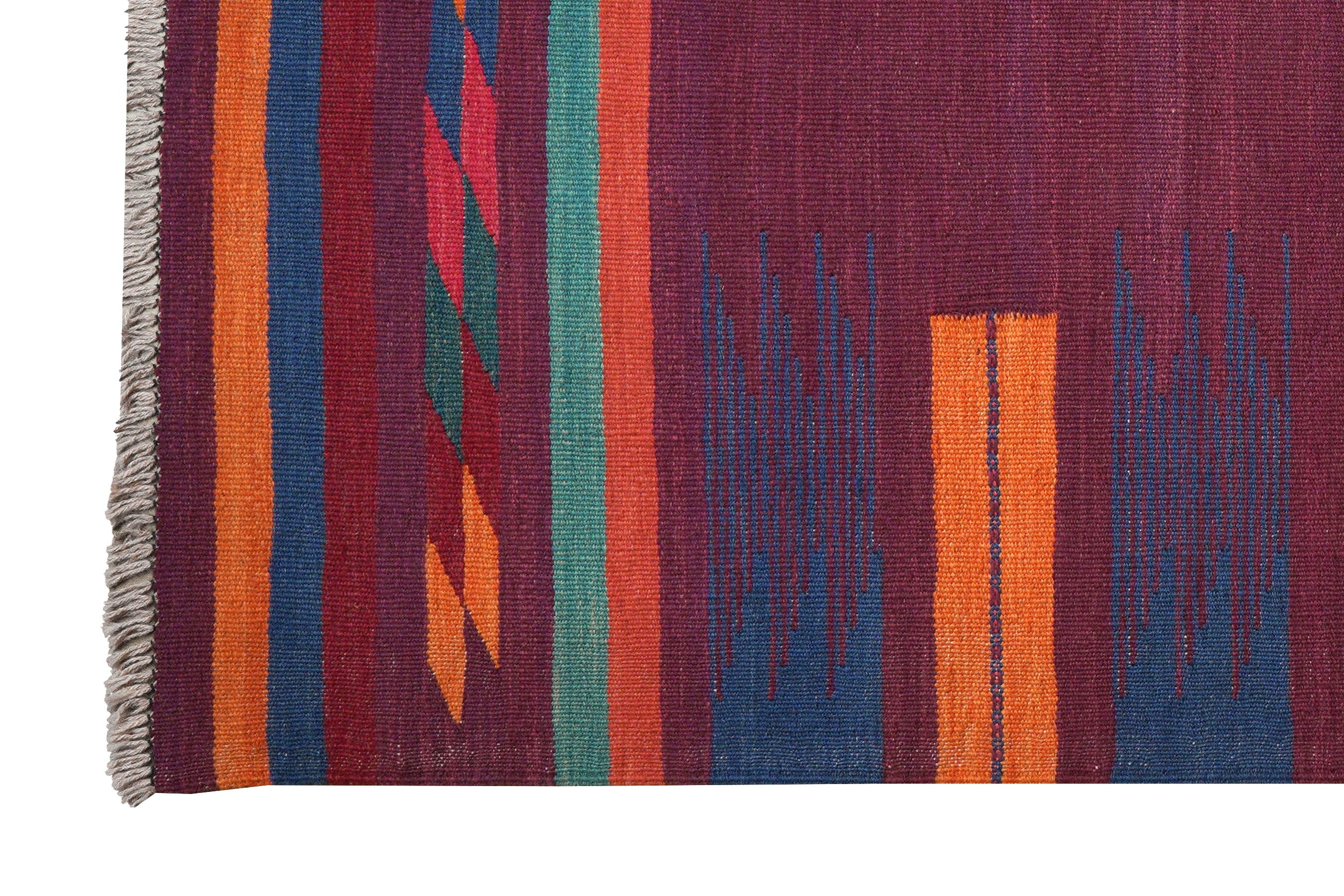 Kilim Gashgai Teppich Mehrfarbig