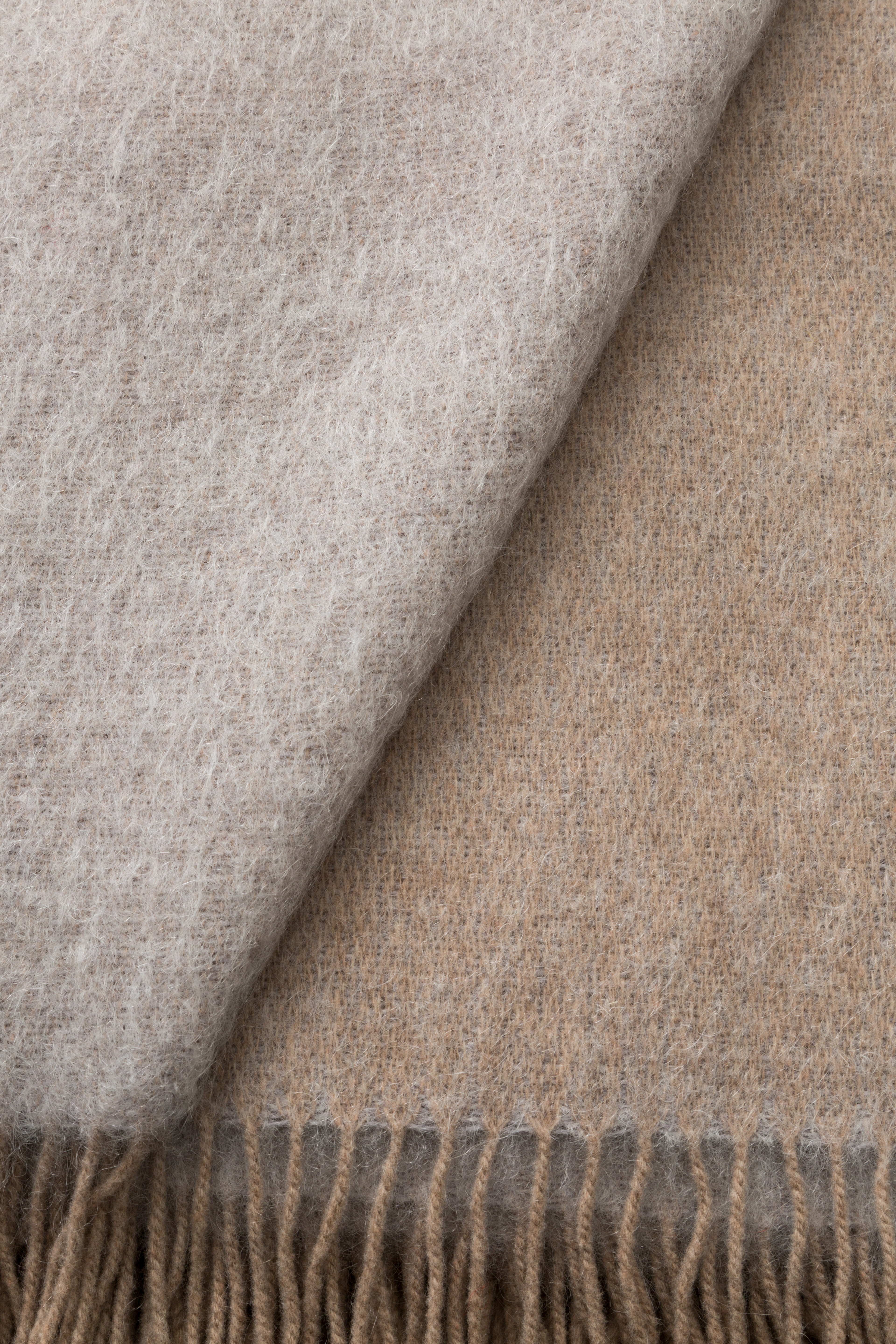 Rossi Story Blanket Mohair Virgin Wool Grey