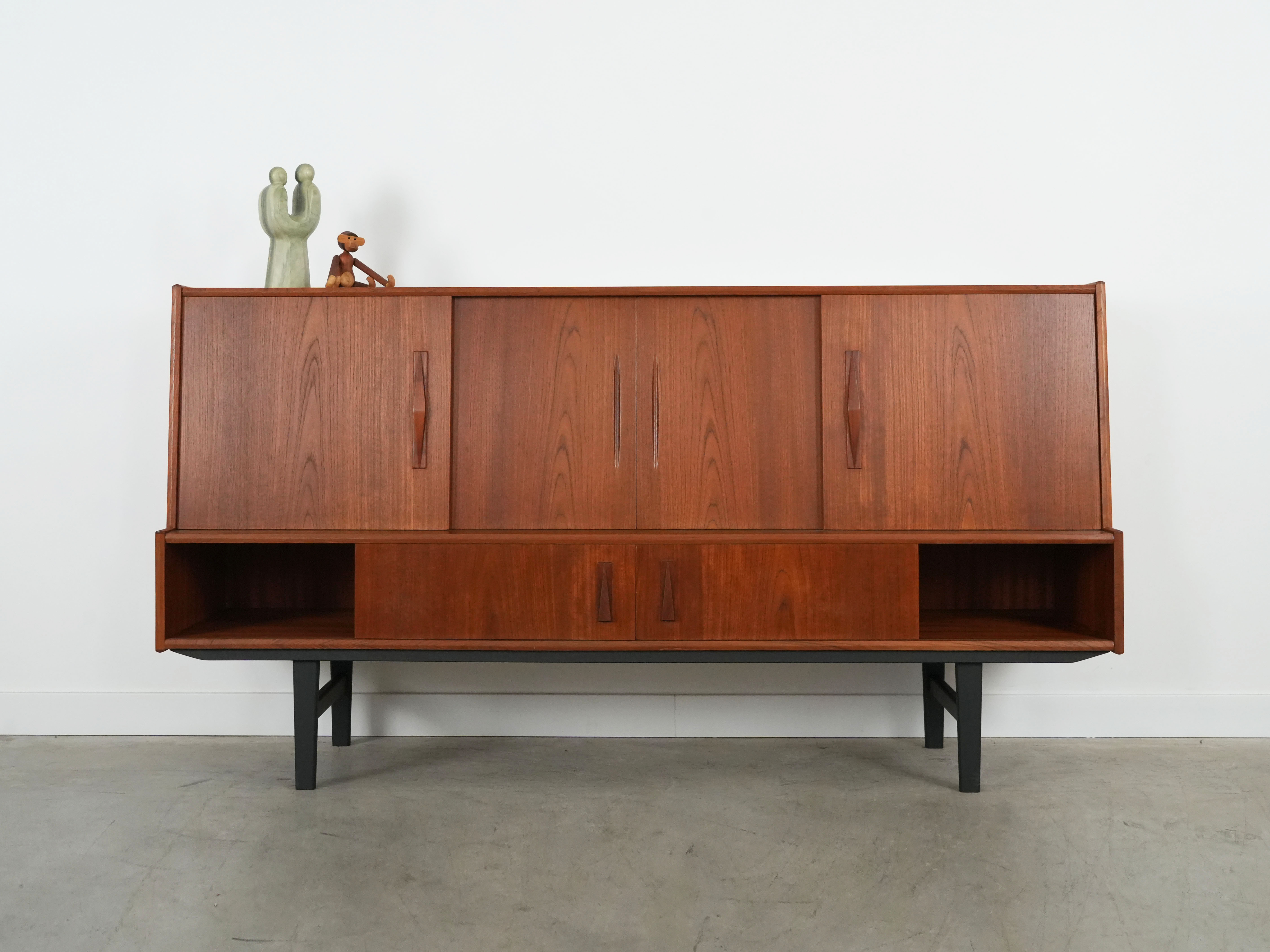 Highboard Teakholz 1970er Jahre