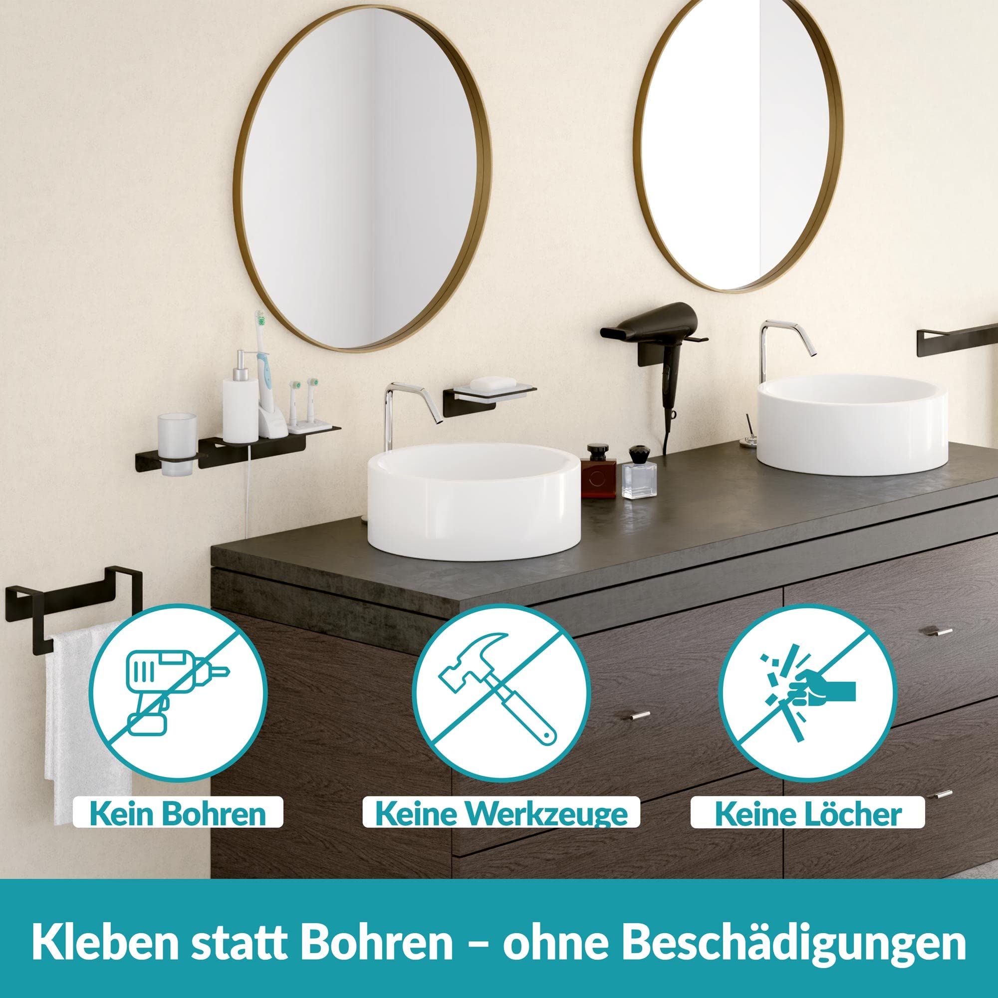 Seifenschale Edelstahl Glas Silber 