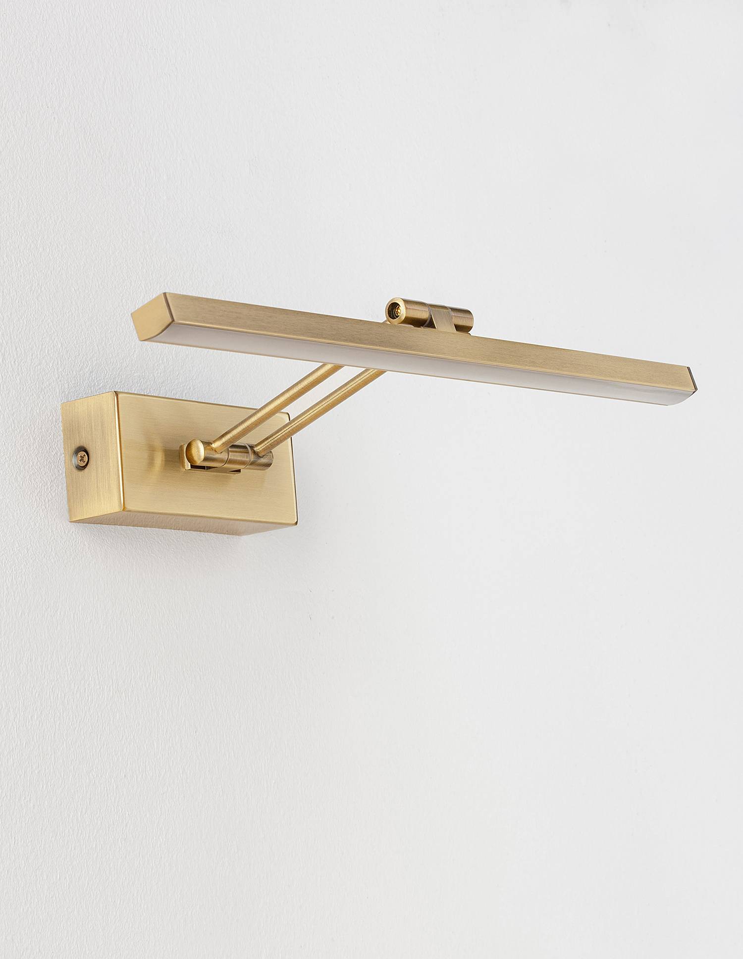 1-Flammig Wandleuchte Marnell Aluminium