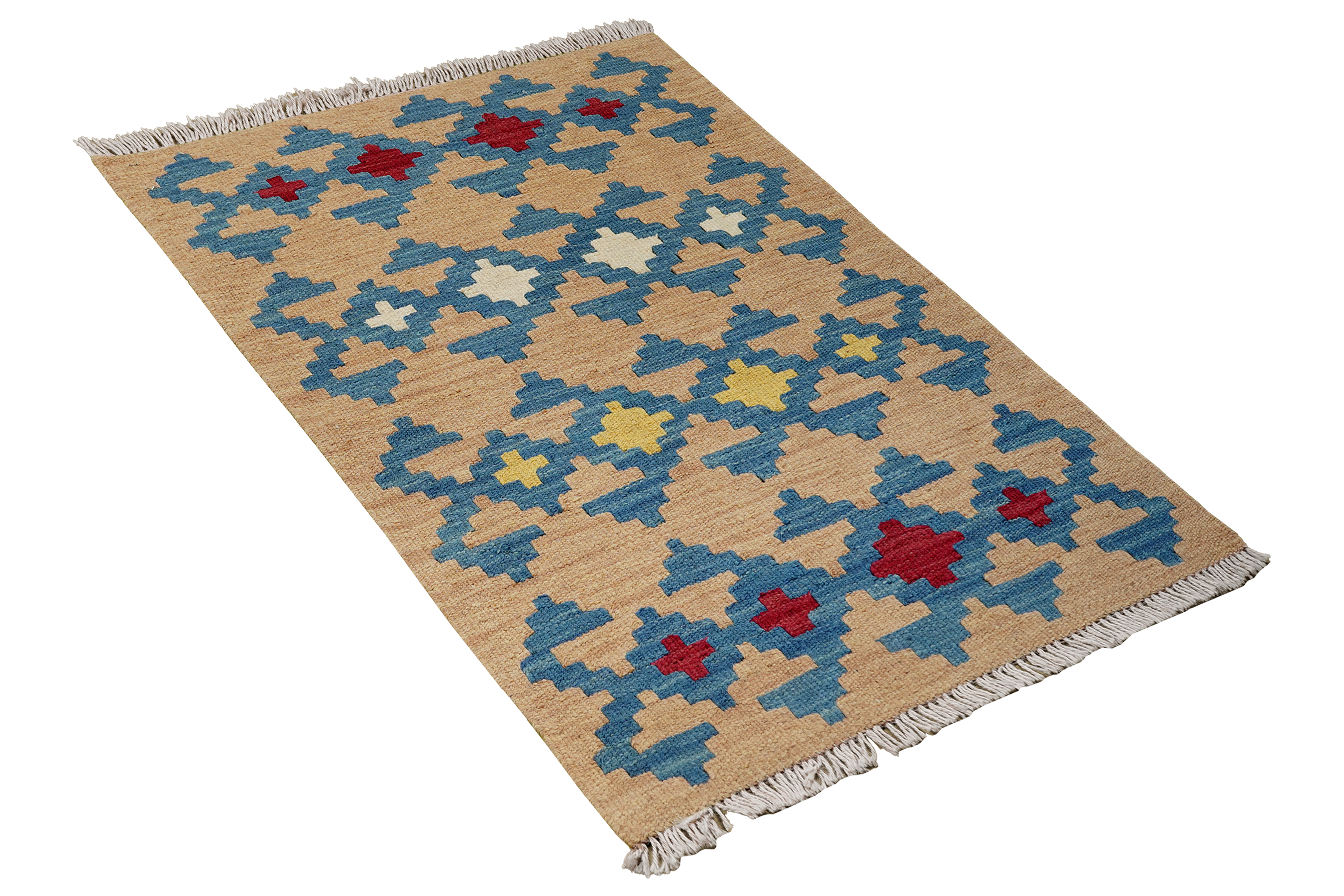 Kilim Gashgai Teppich Mehrfarbig
