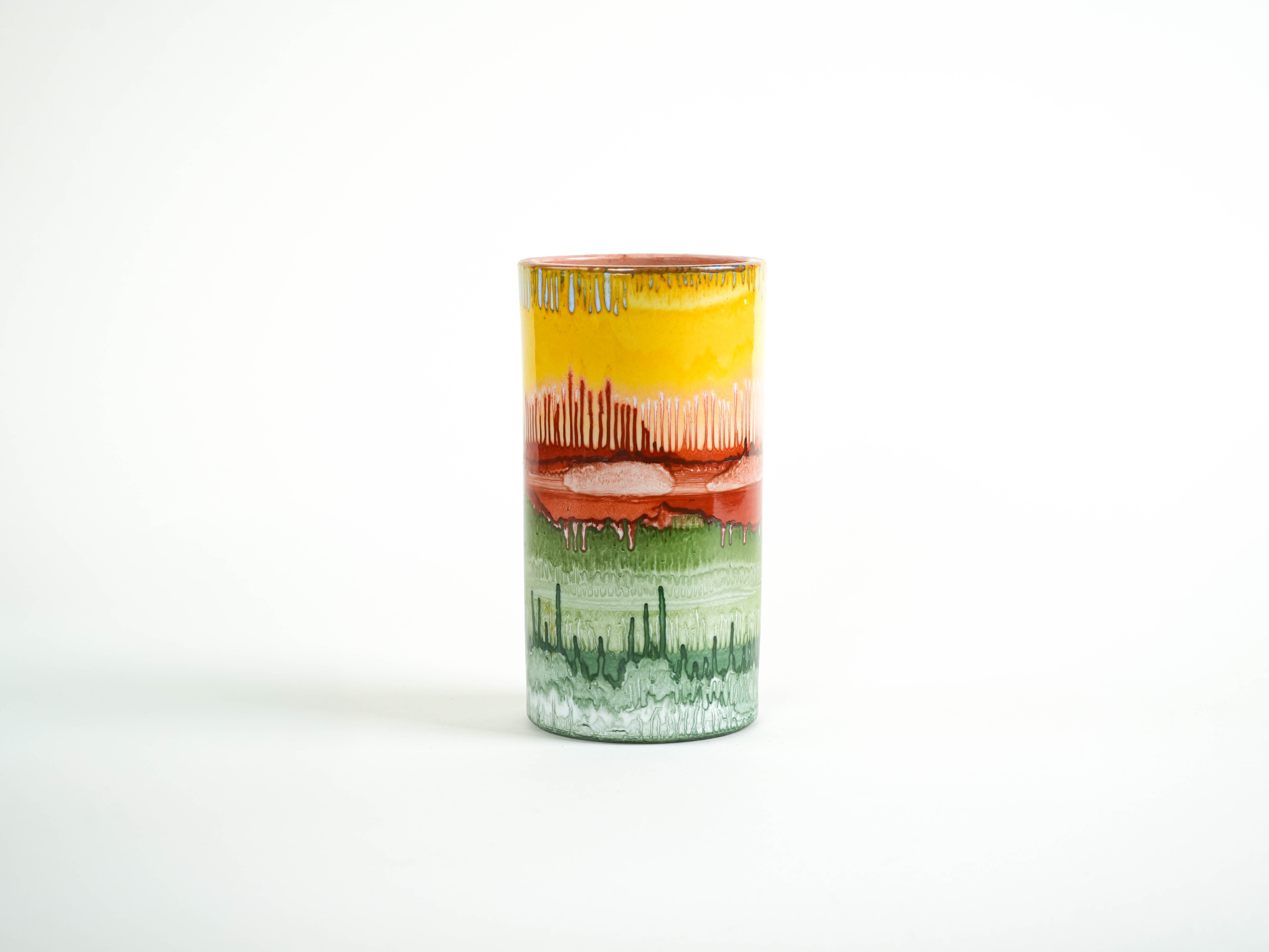 Cylindrical vase 1970s