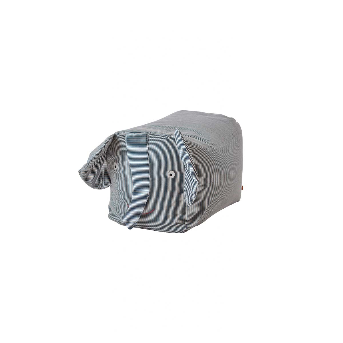 Erik Elephant Sitzsack Blau 50x32x30