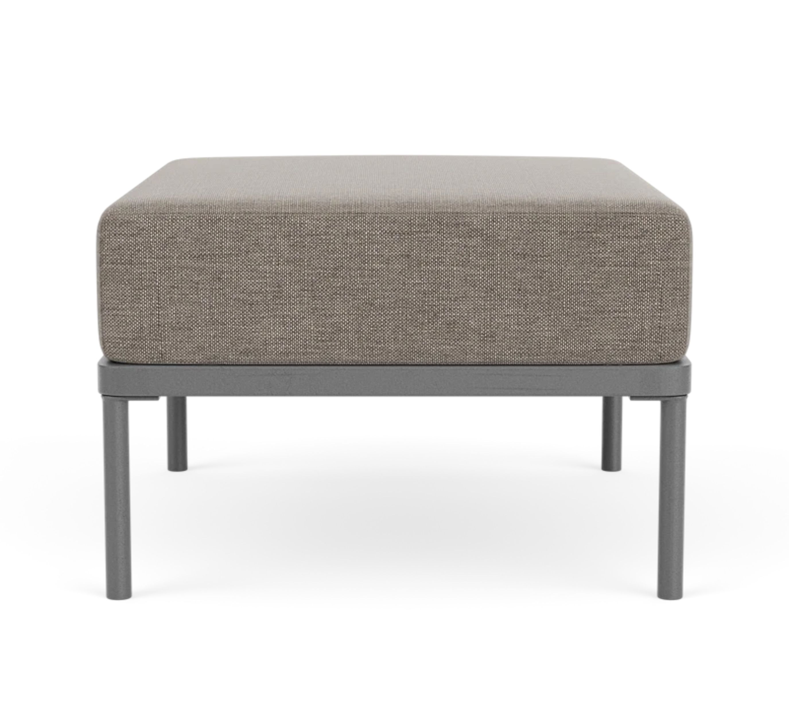 Hadley Outdoor Hocker Modul Sesame