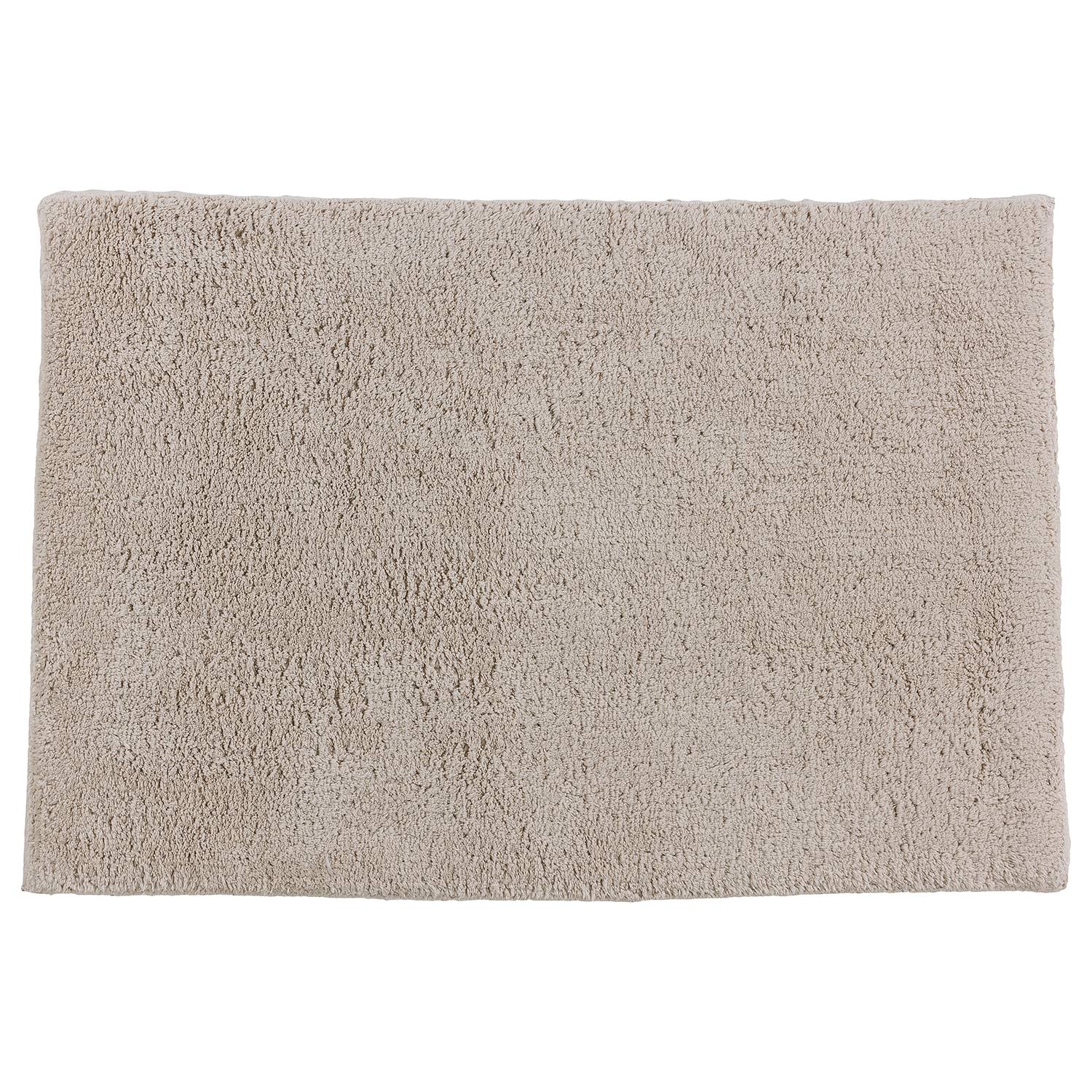 Bahamas I Badteppich Baumwolle Beige 60 x 90 cm