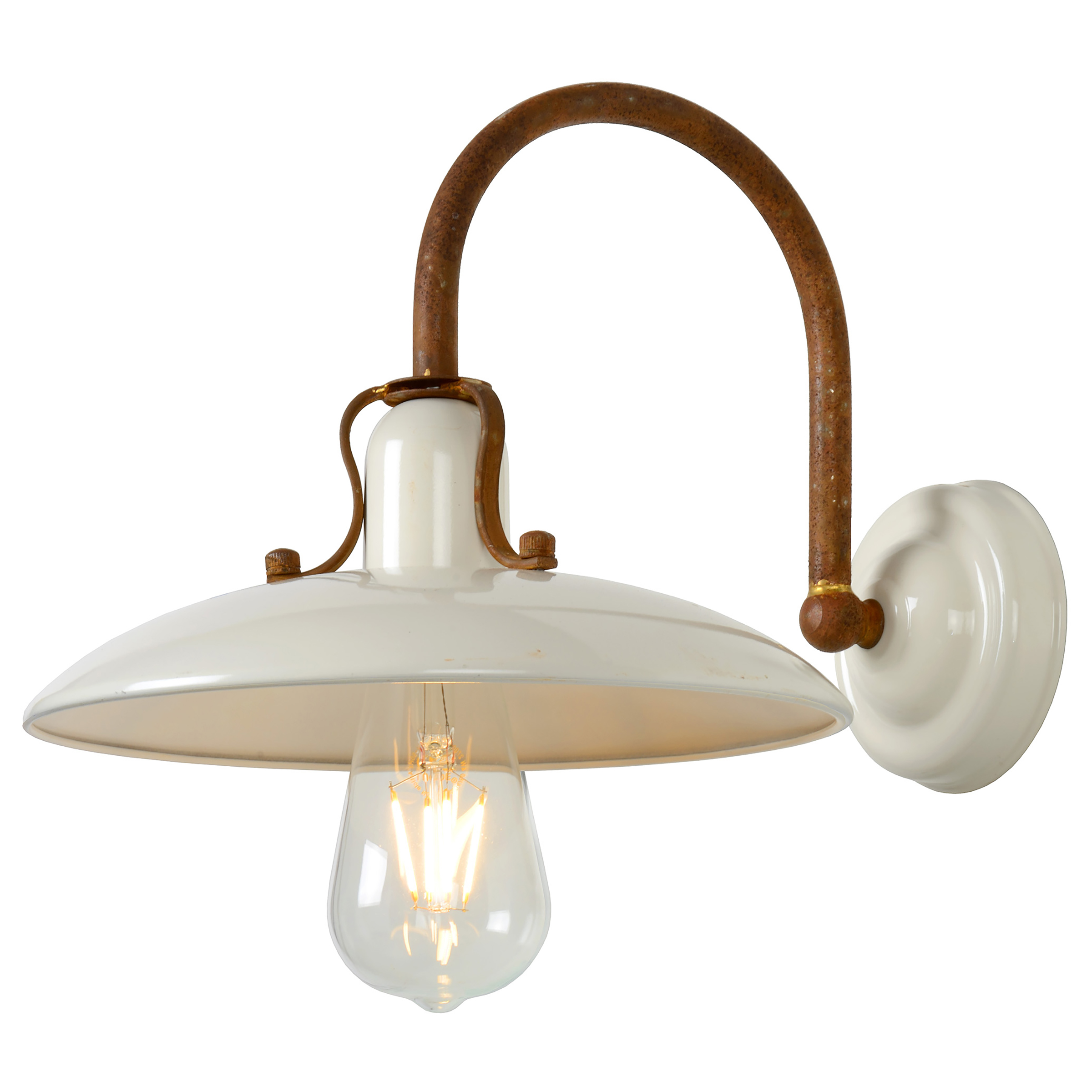 Römer Wandleuchte Eisen Beige