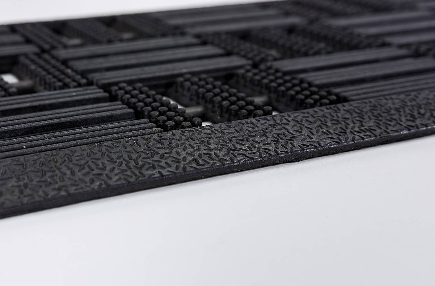 Dynamic Fußmatte Gummi Schwarz 45x75cm