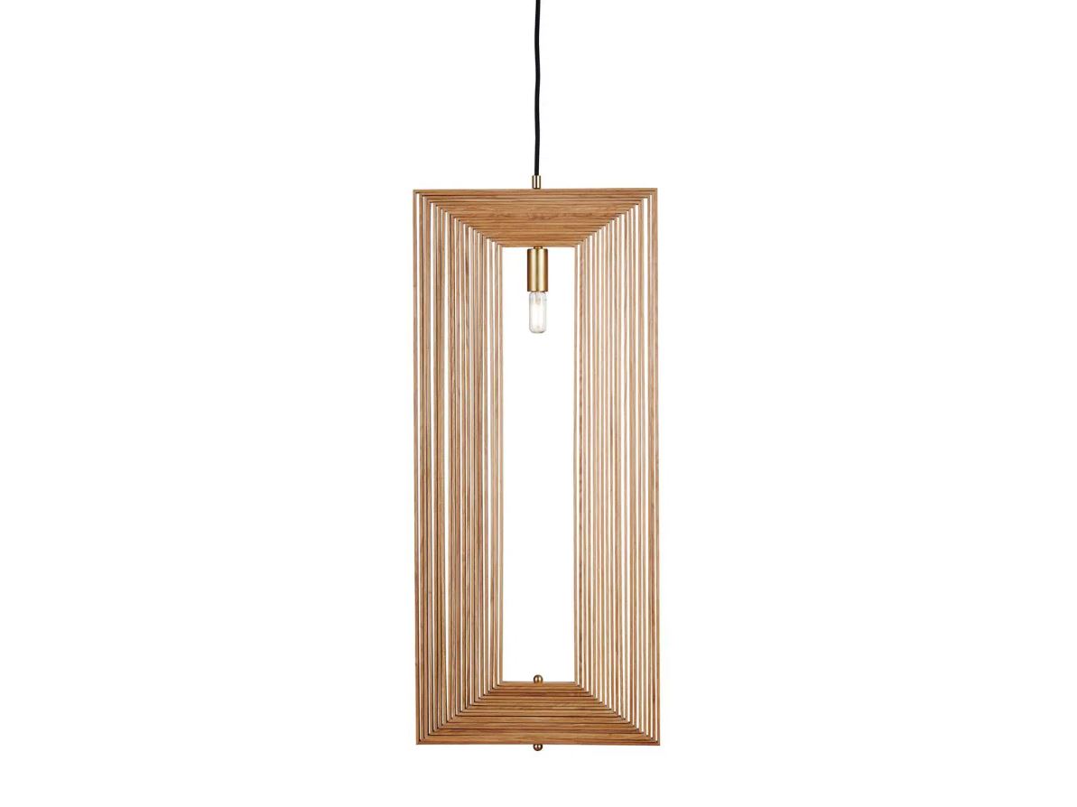 Frames Pendant Lamp Light Oak