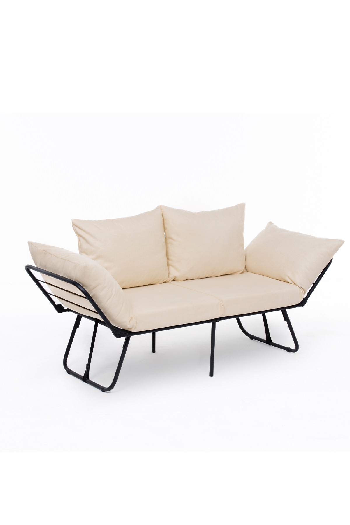 Viper Sofa 2-Sitzer helles Creme