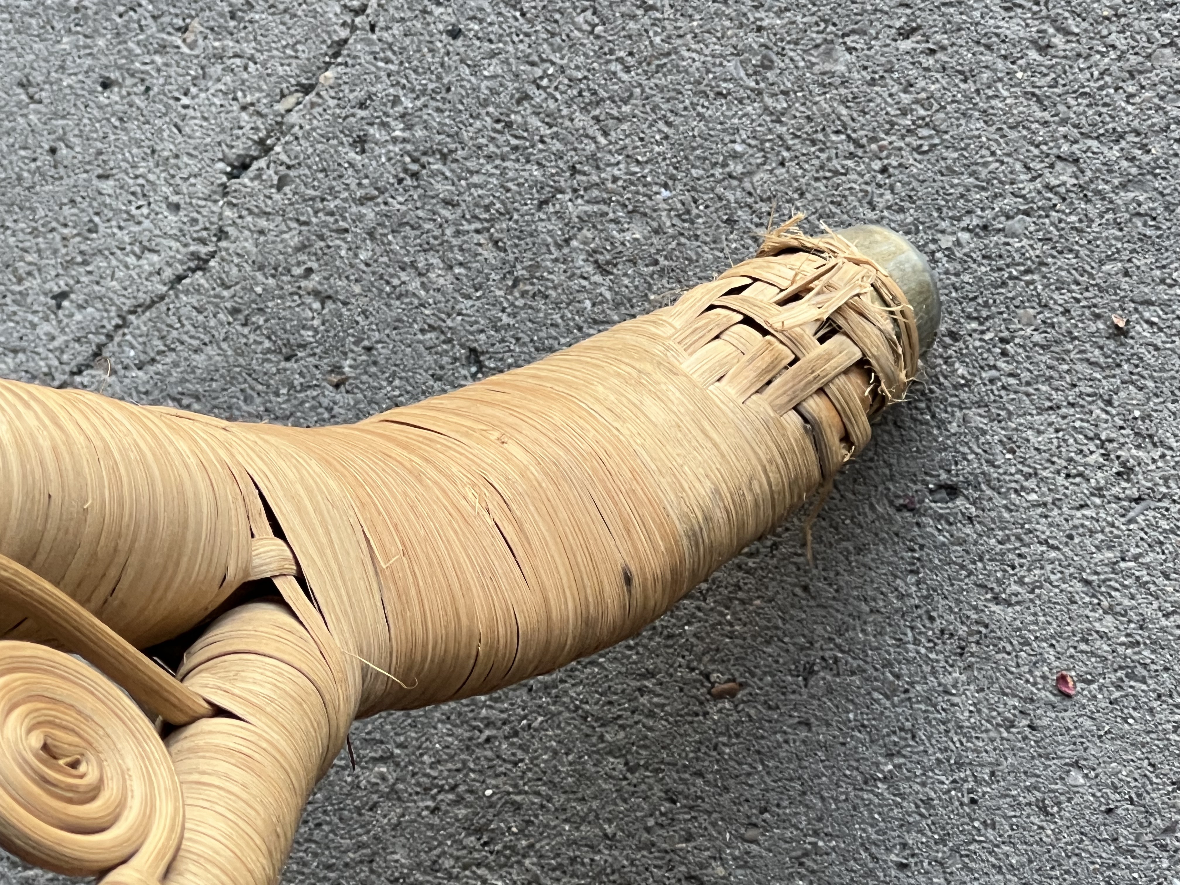 Pfauensessel Rattan Natur